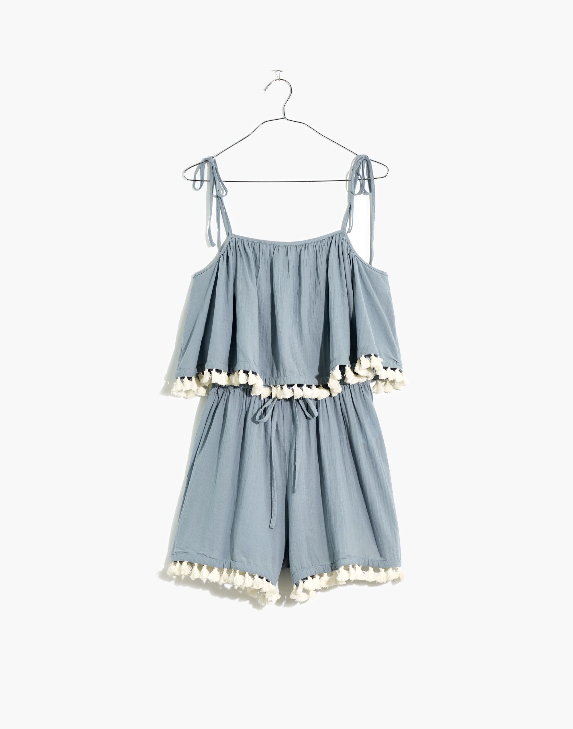 Tassel Cover-Up Romper