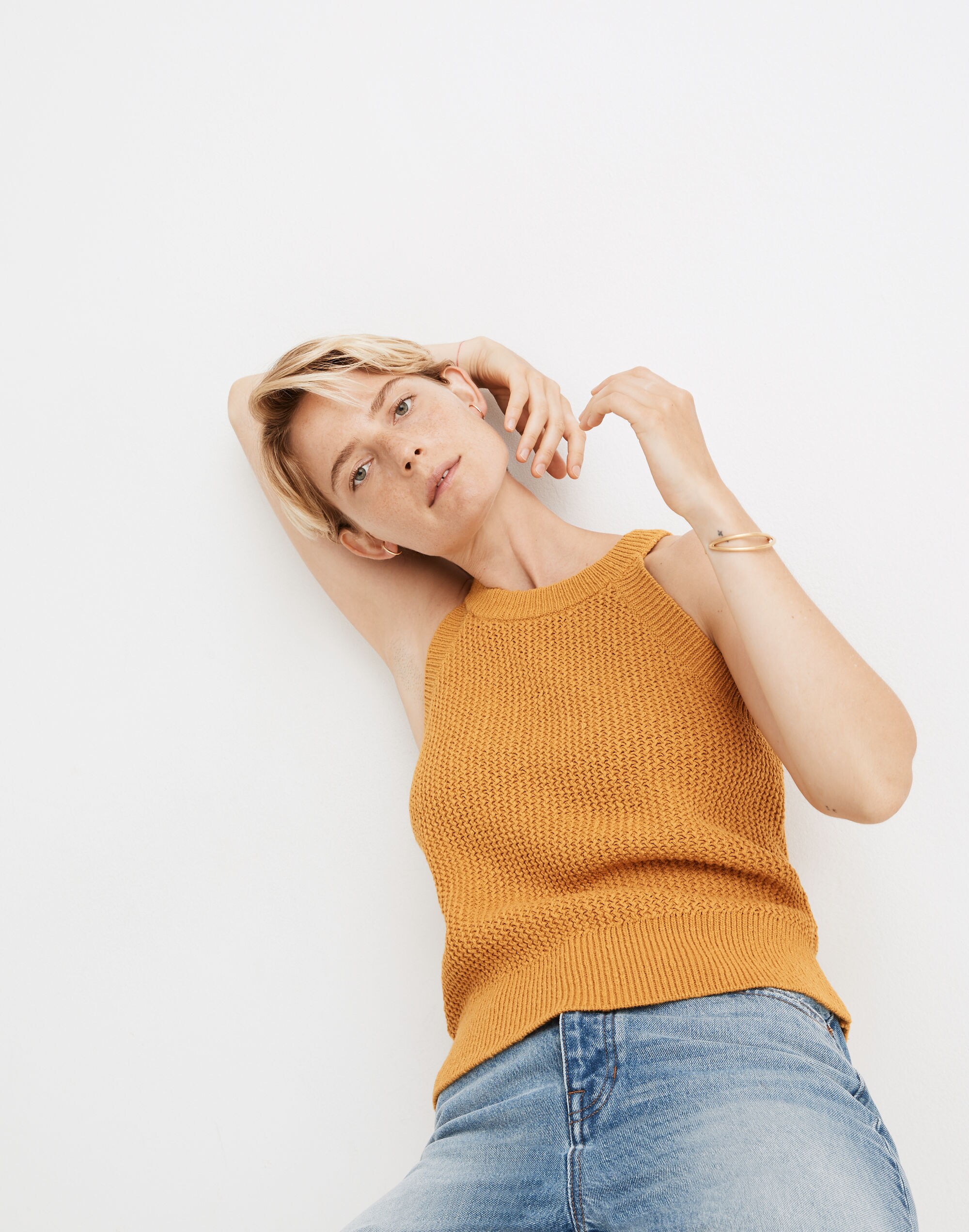 Cutaway Sweater Tank