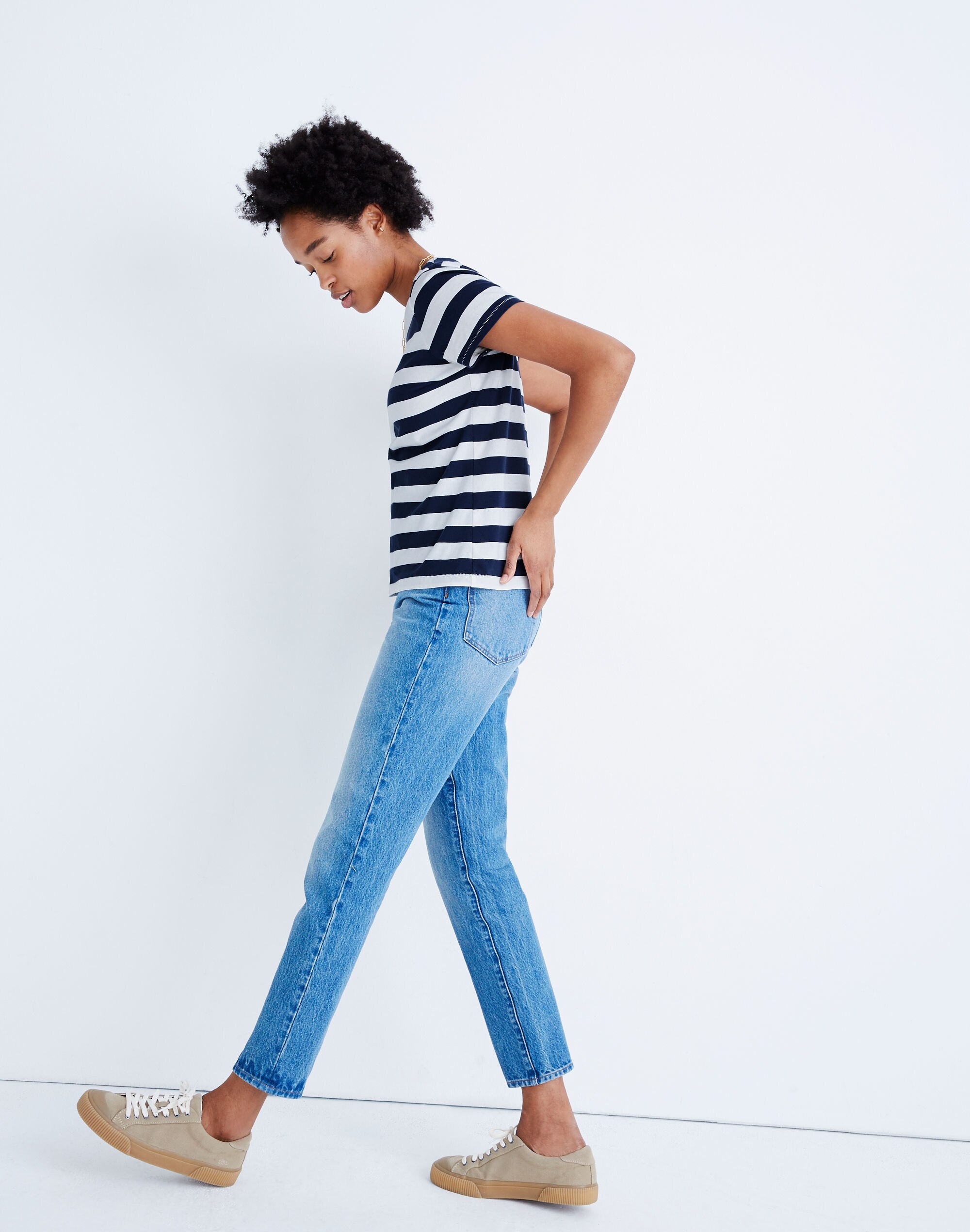 Northside Vintage Tee in Willetta Stripe