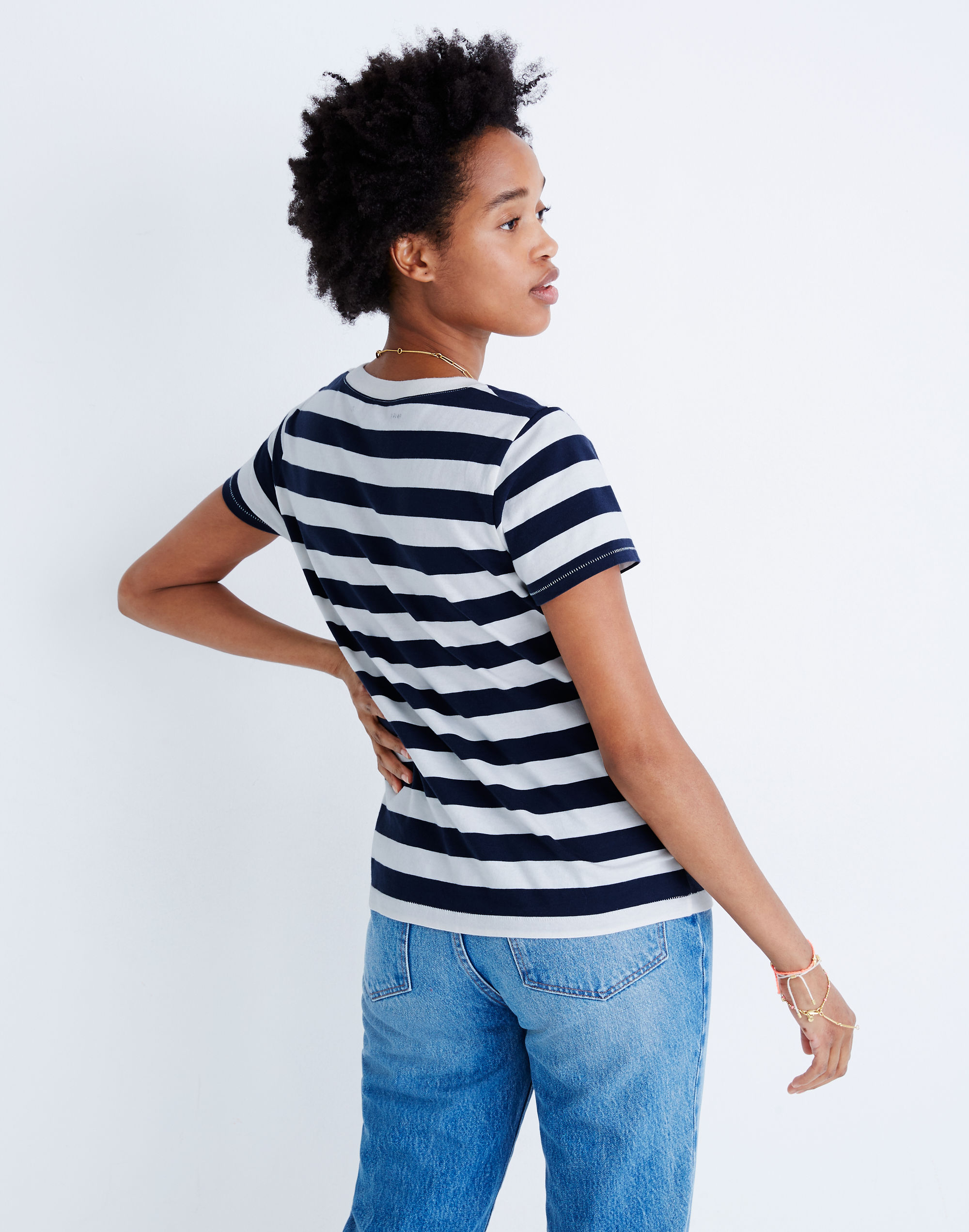 Northside Vintage Tee in Willetta Stripe
