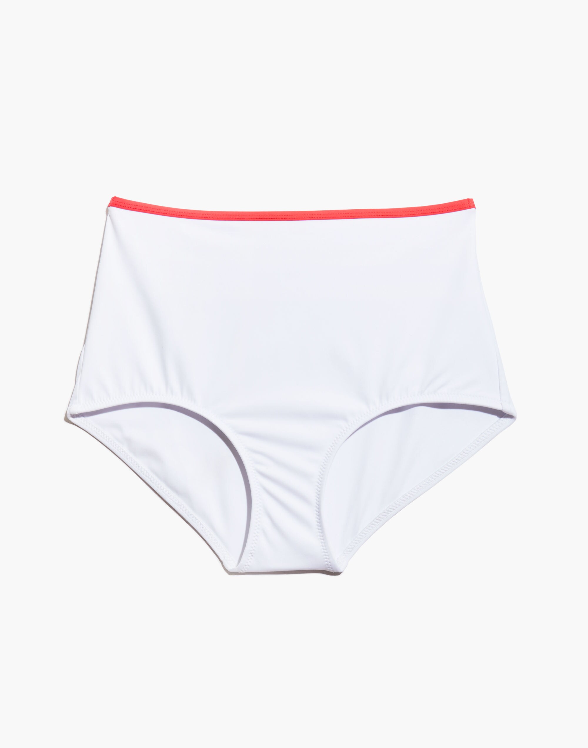 Madewell x Solid &amp; Striped&reg; Colorblock Tipped Eva High-Rise Bikini Bottom