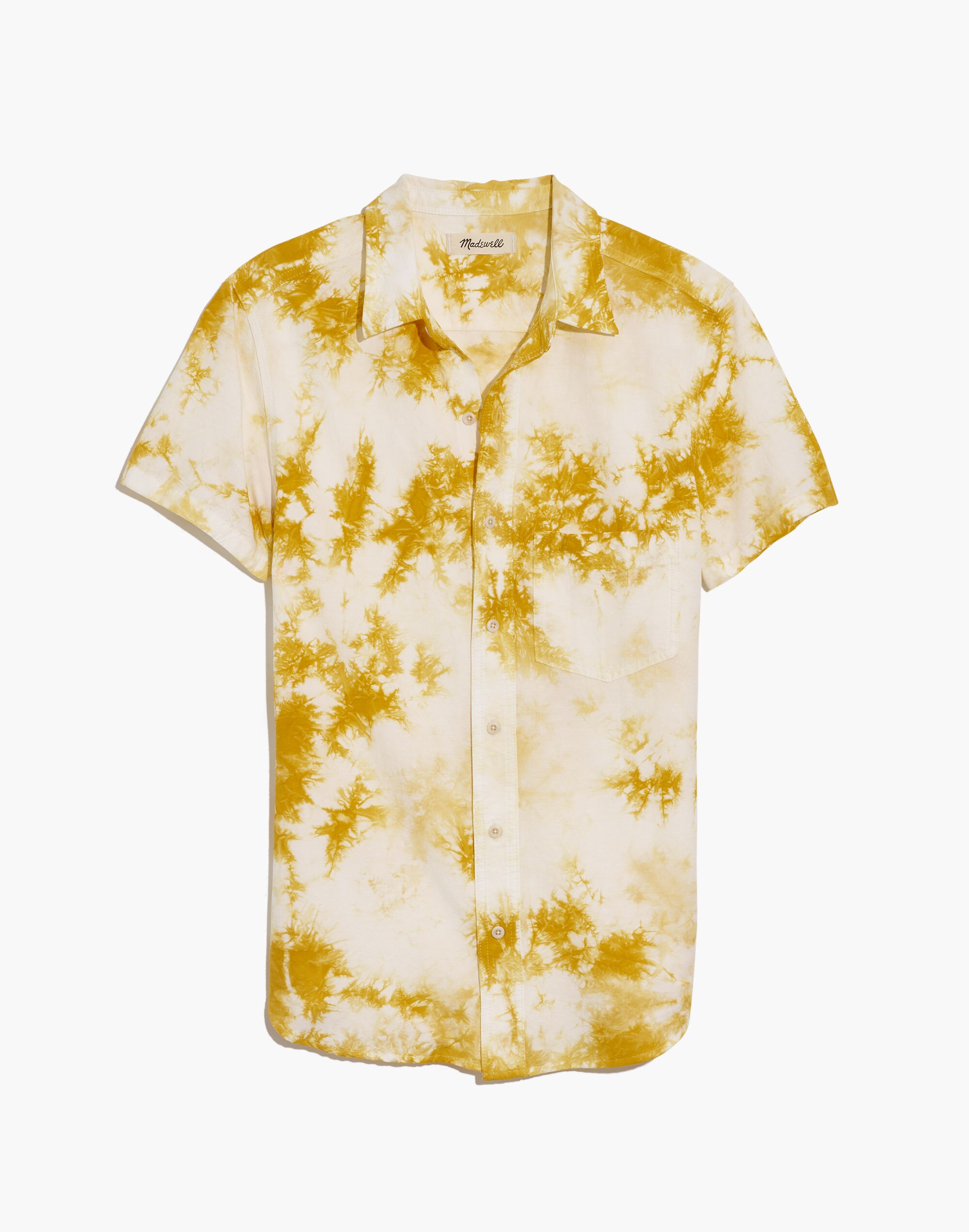 Short-Sleeve Perfect Shirt in Tie-Dye