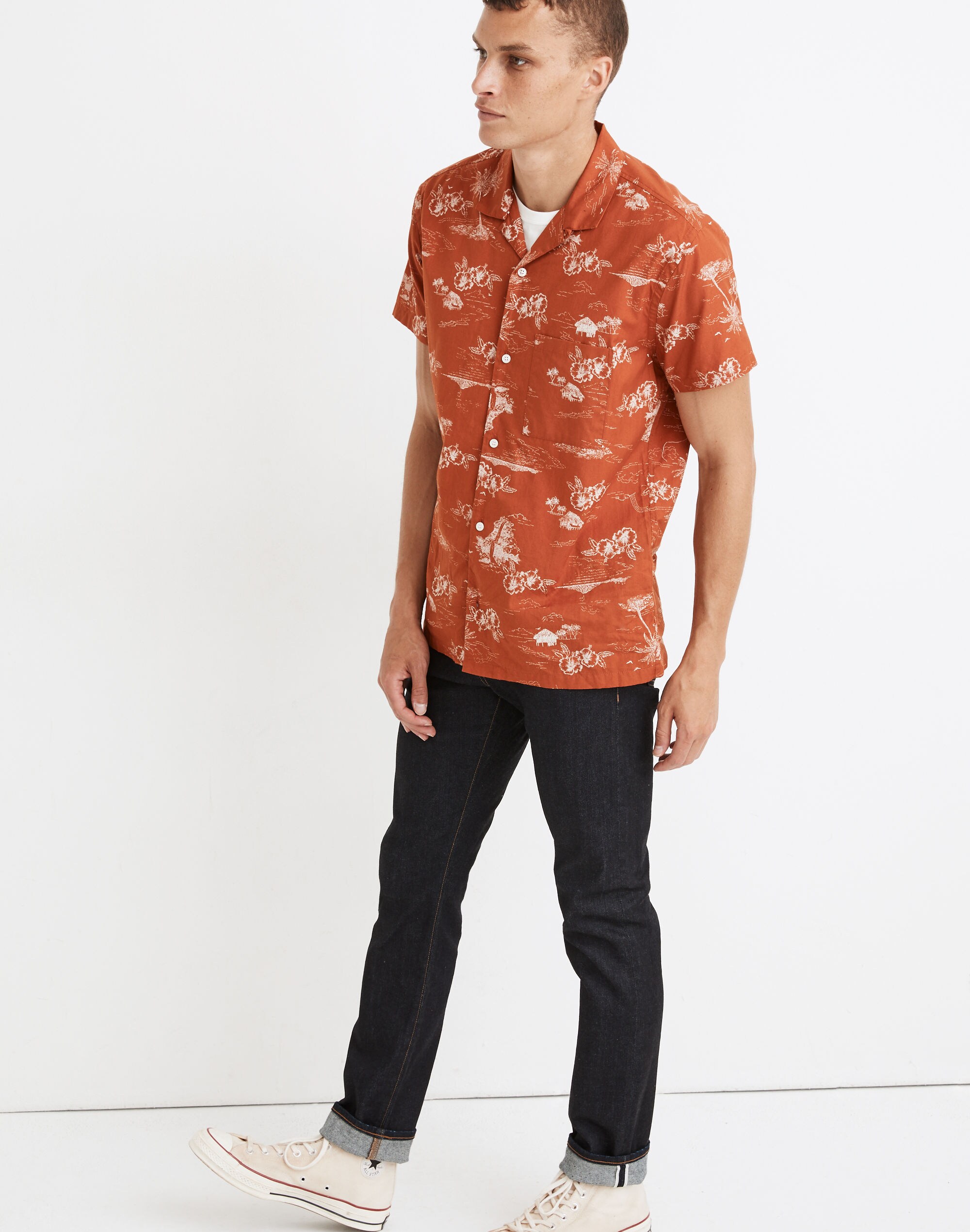 Easy Camp Shirt in Paradise Toile