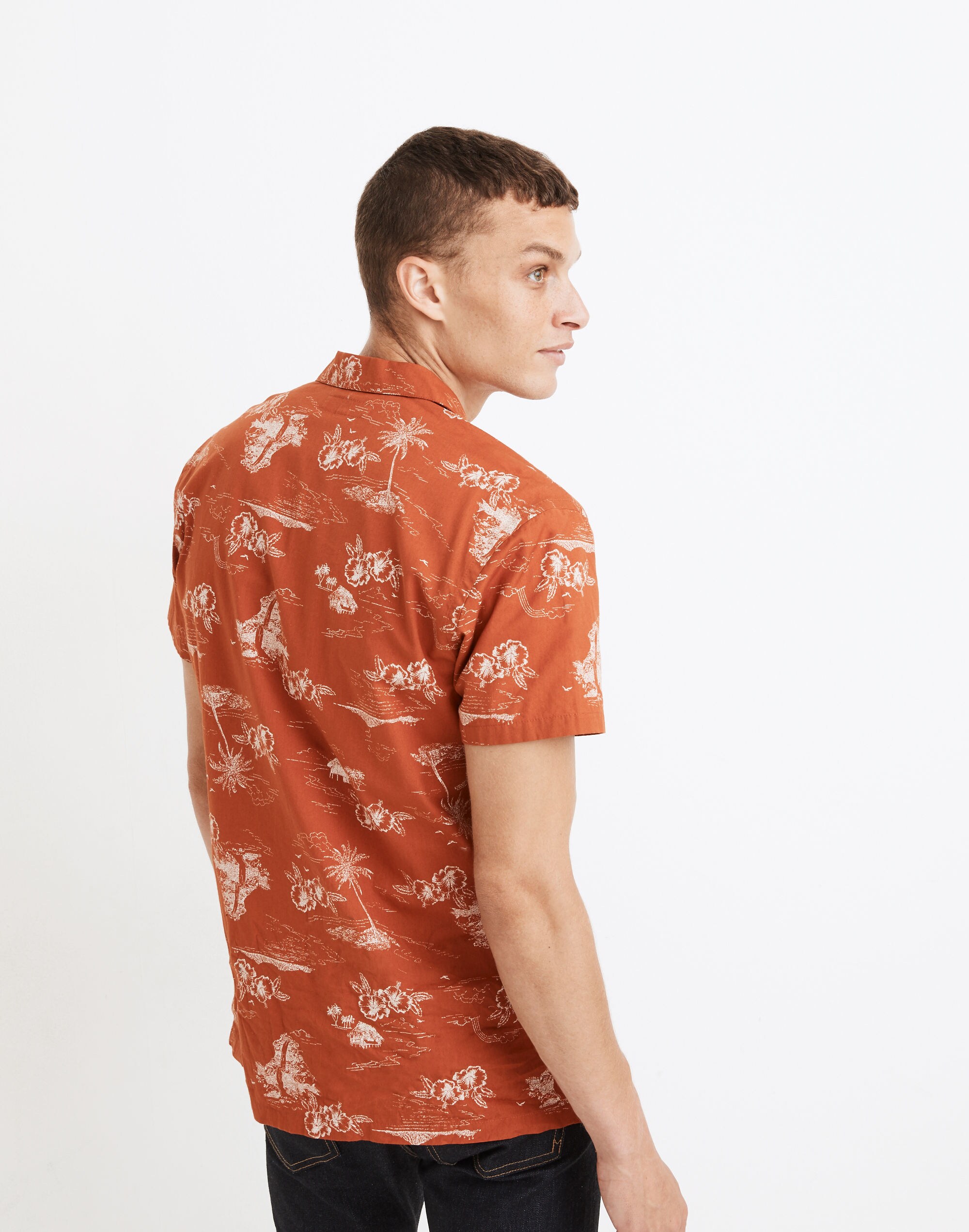 Easy Camp Shirt in Paradise Toile