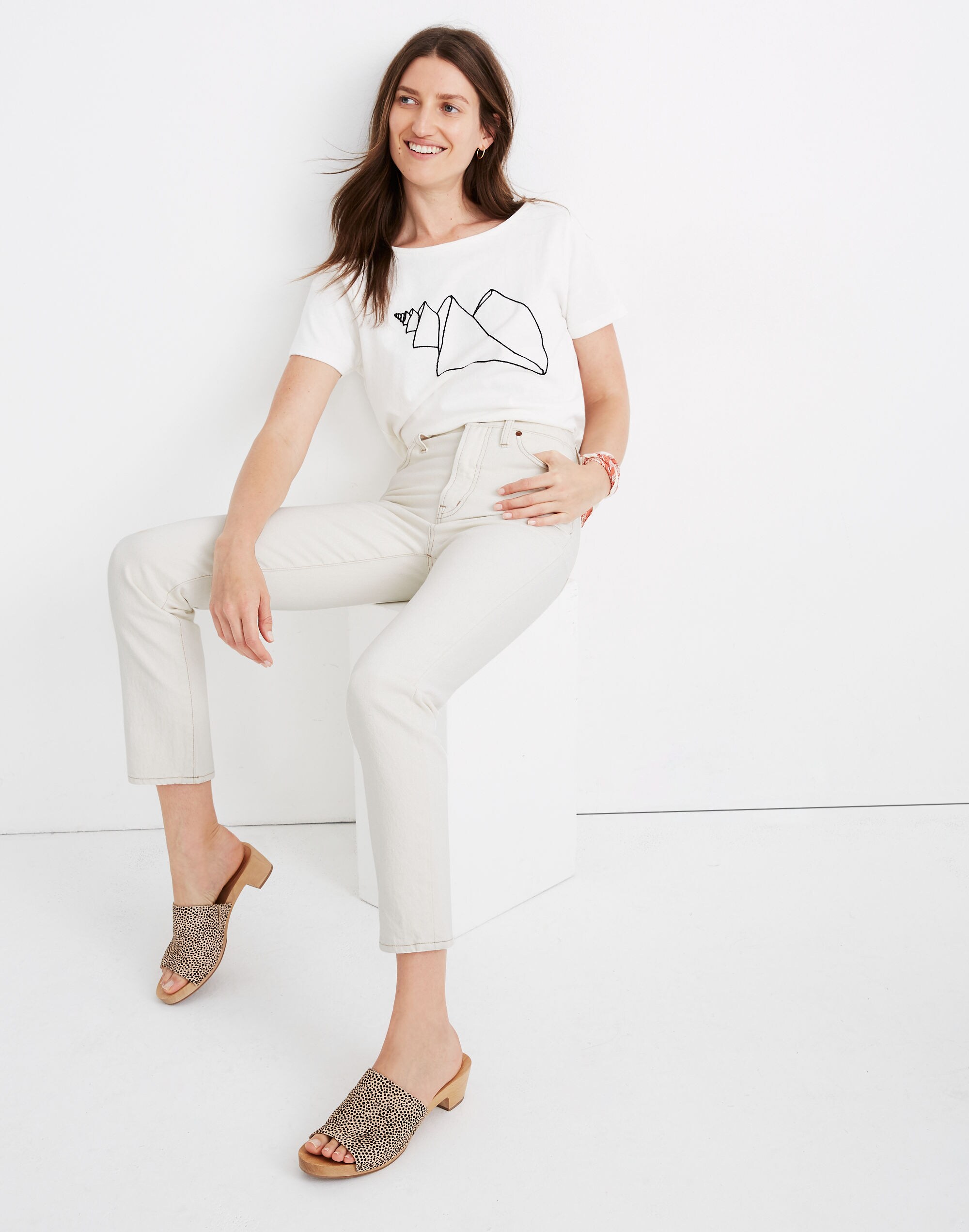 The Perfect Vintage Jean in Cloud Lining