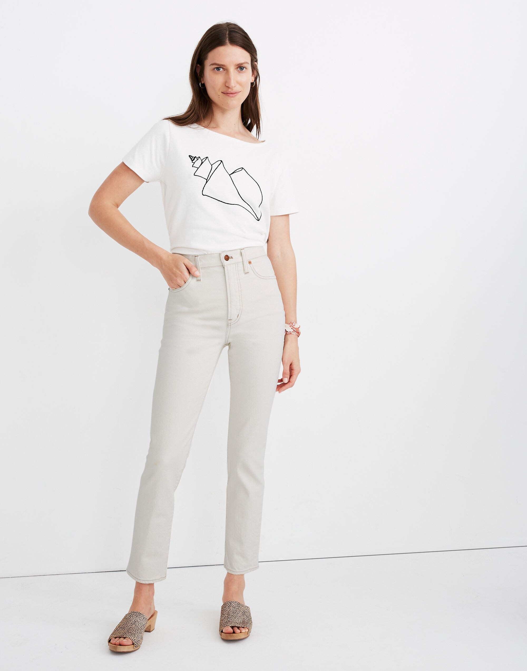 The Perfect Vintage Jean in Cloud Lining