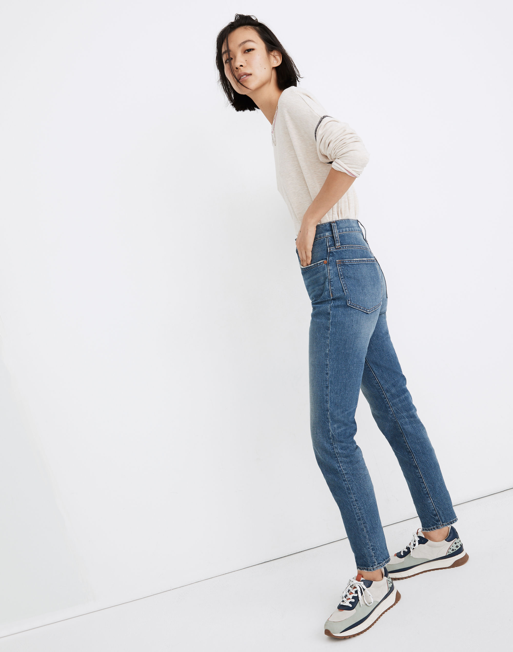 The Perfect Vintage Full-Length Jean in Sanderson Wash