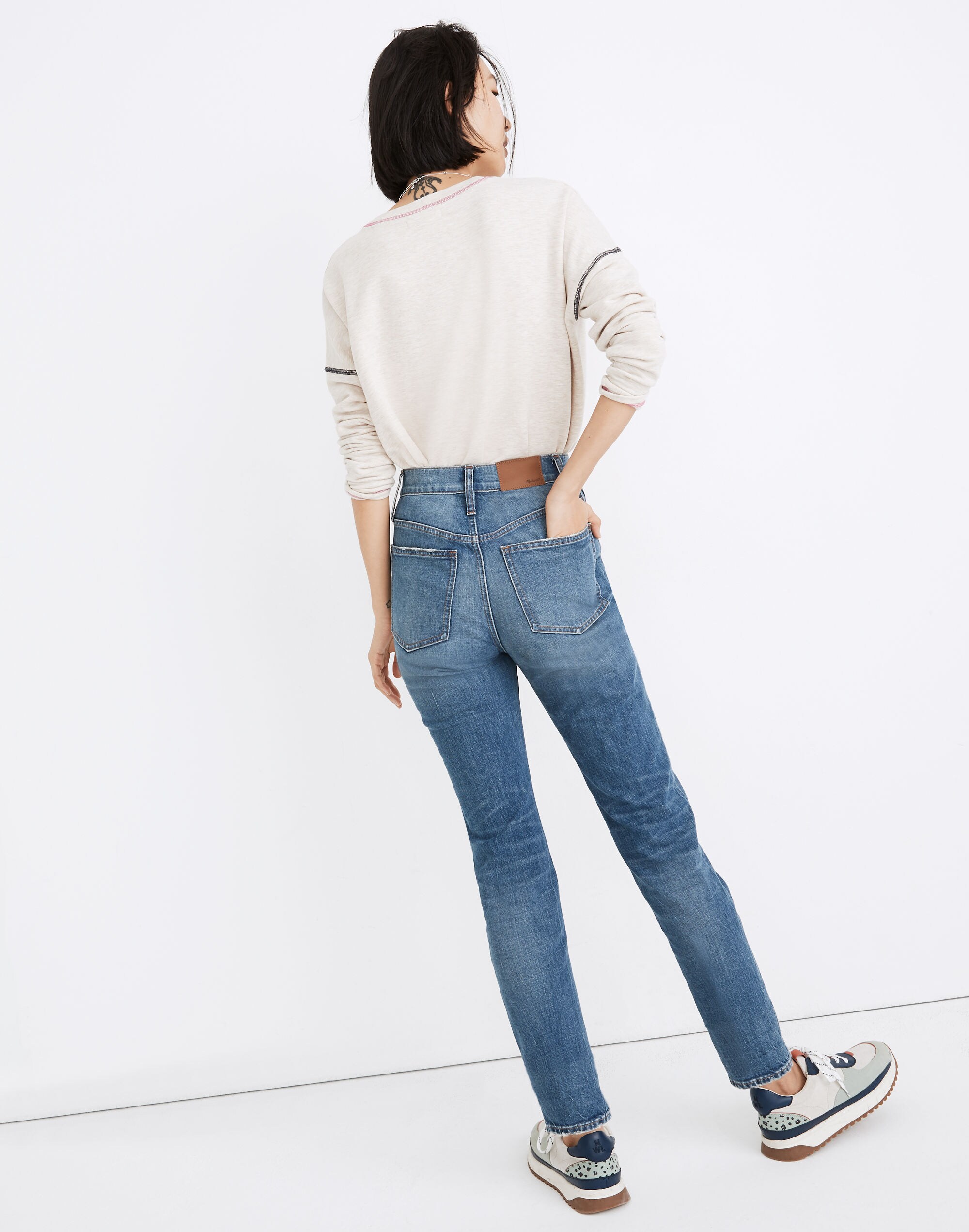 The Perfect Vintage Full-Length Jean in Sanderson Wash