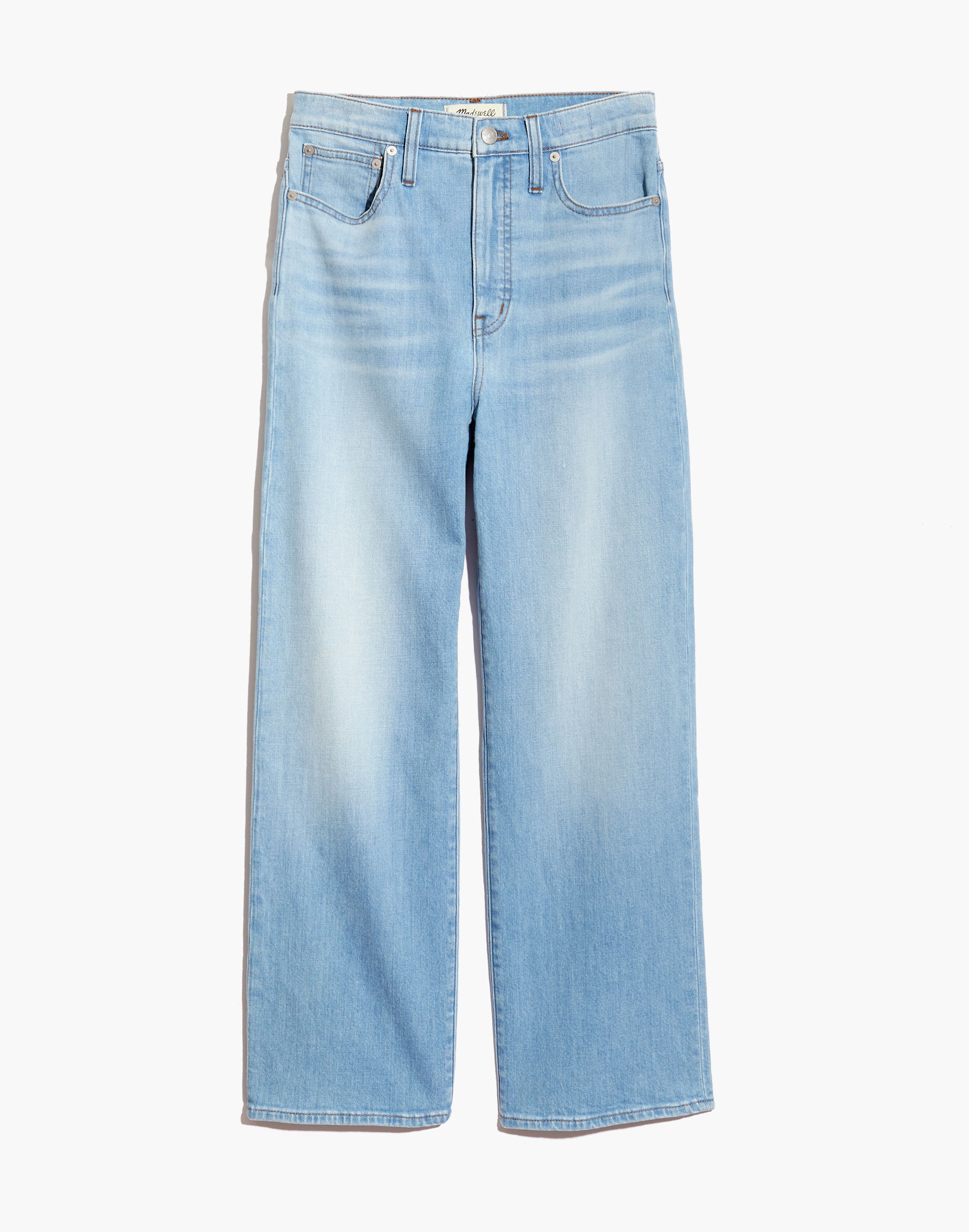 Slim Wide-Leg Jeans in Eastwick Wash
