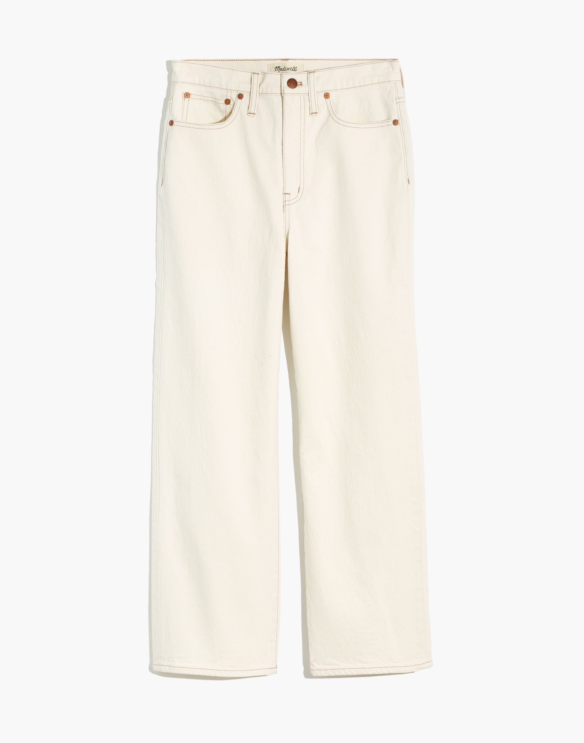 Slim Wide-Leg Jeans in Cloud Lining