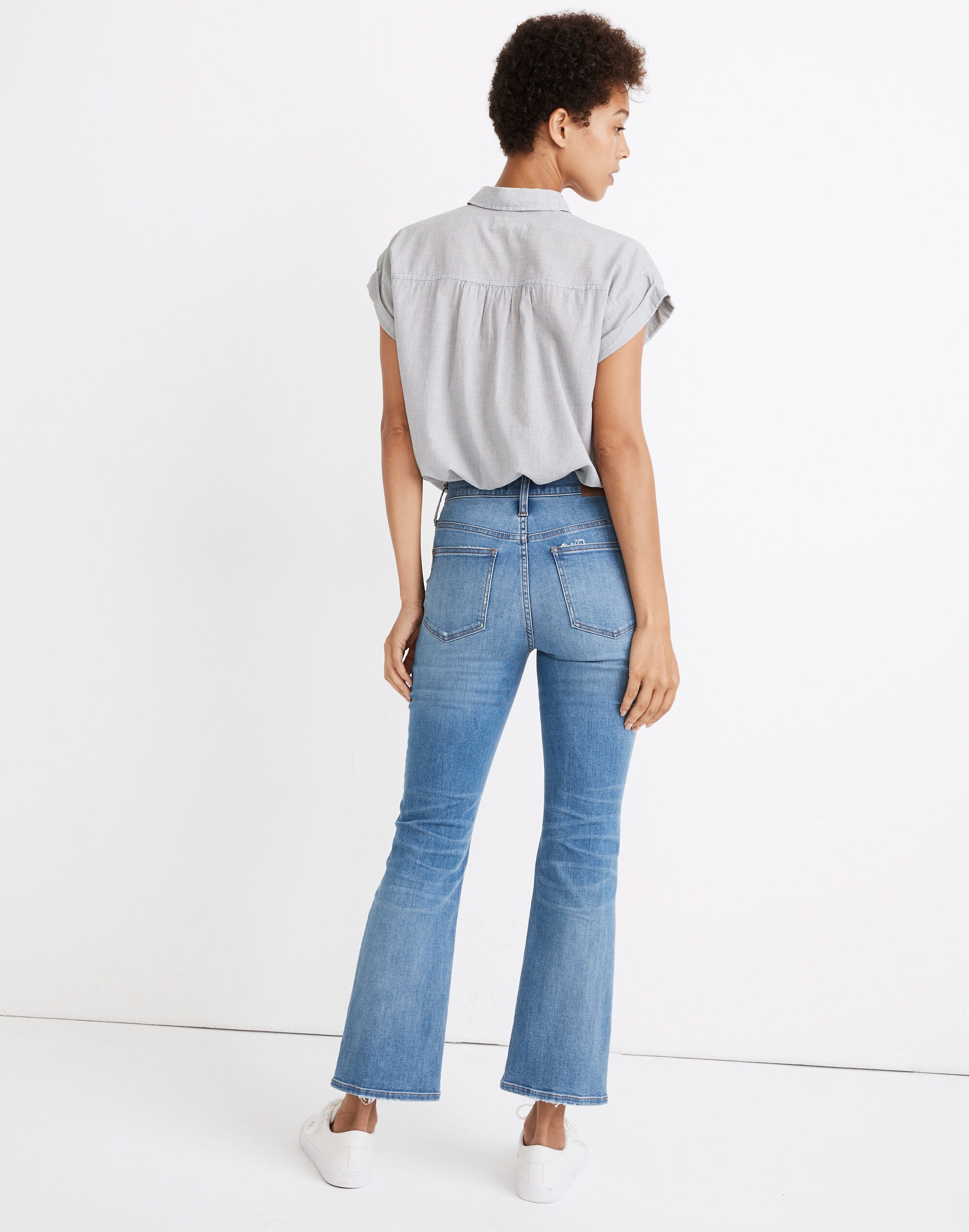 Tall Cali Demi-Boot Jeans in Timpson Wash