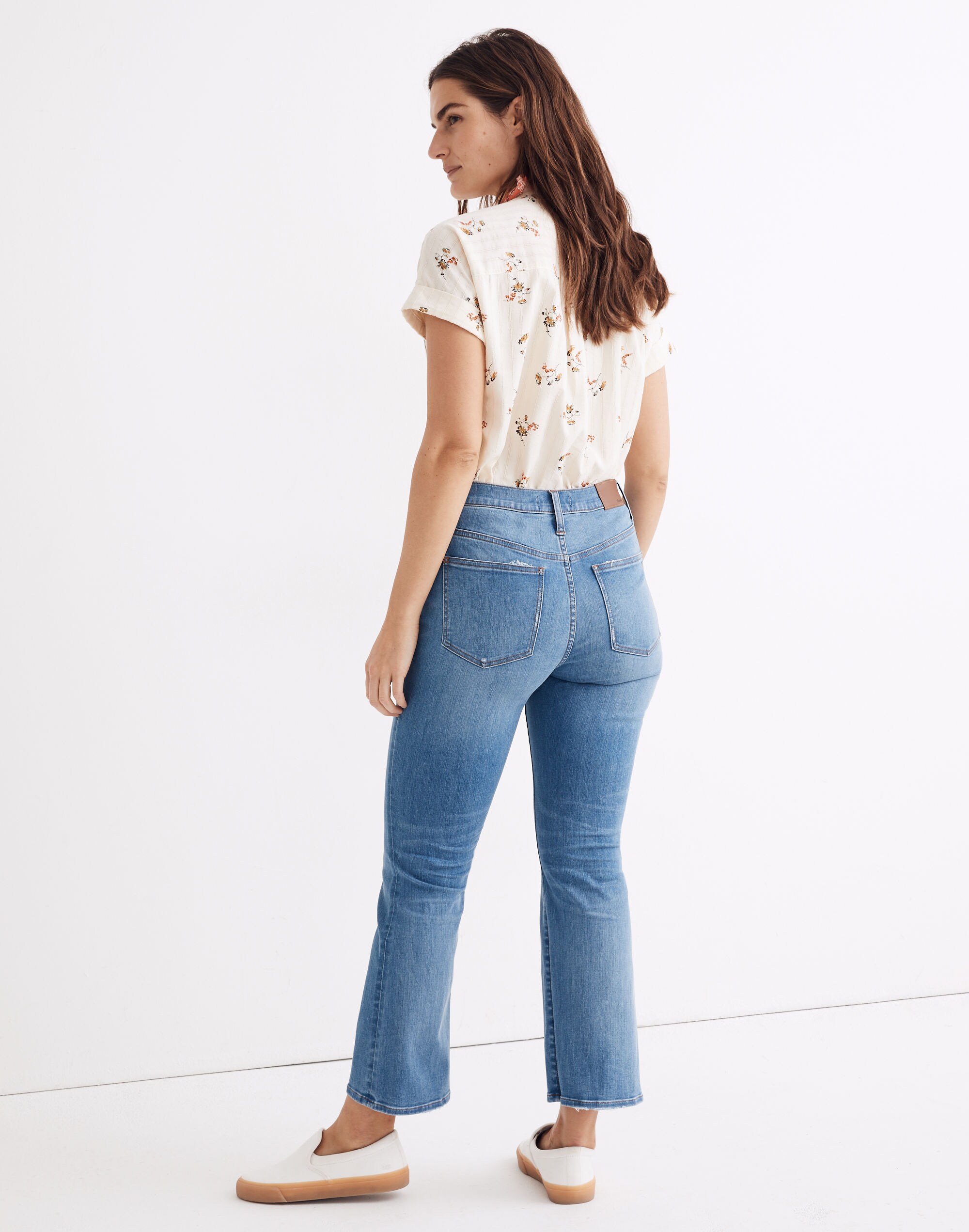Cali Demi-Boot Jeans in Timpson Wash