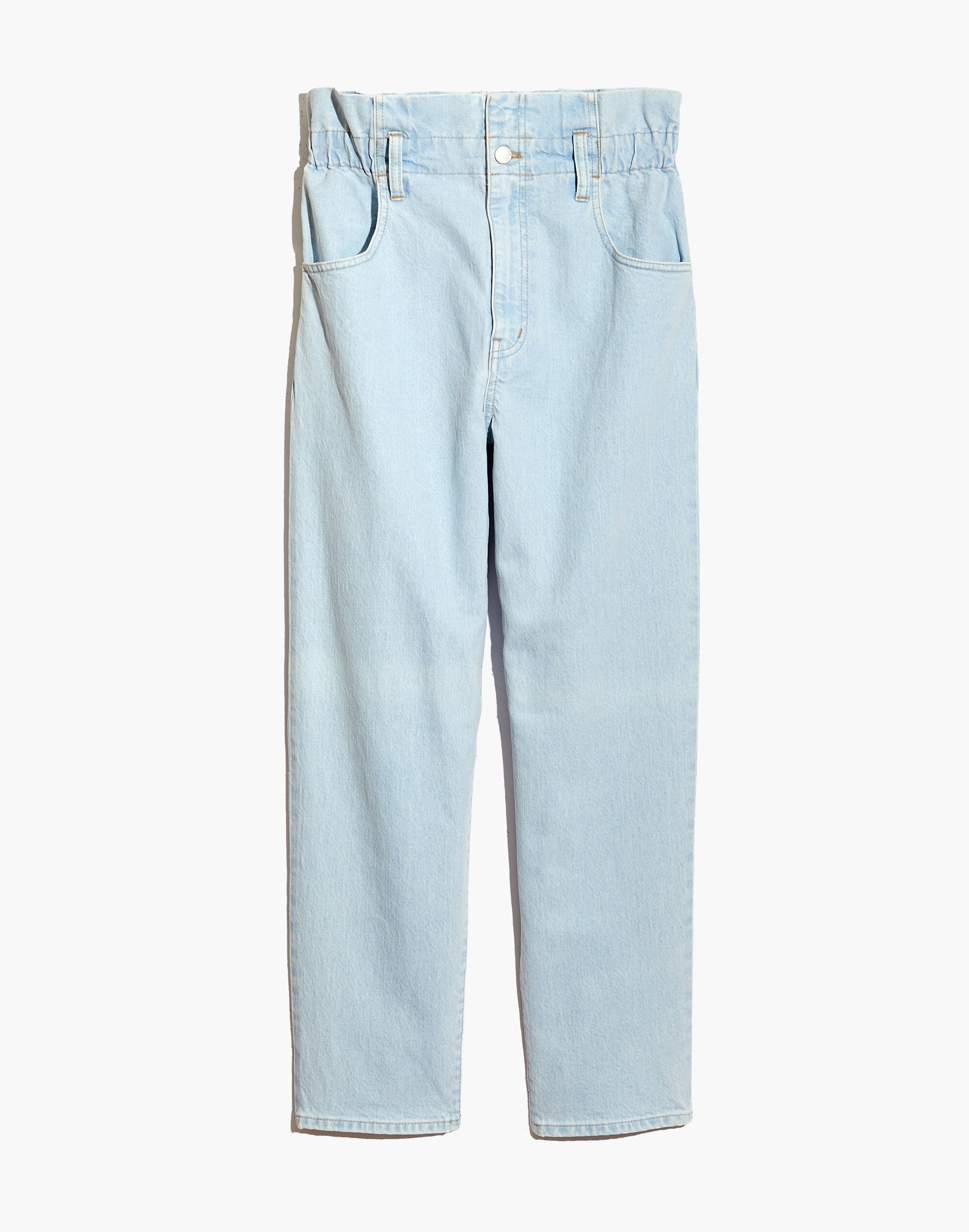 Paperbag Classic Straight Jeans in Broomfield Wash