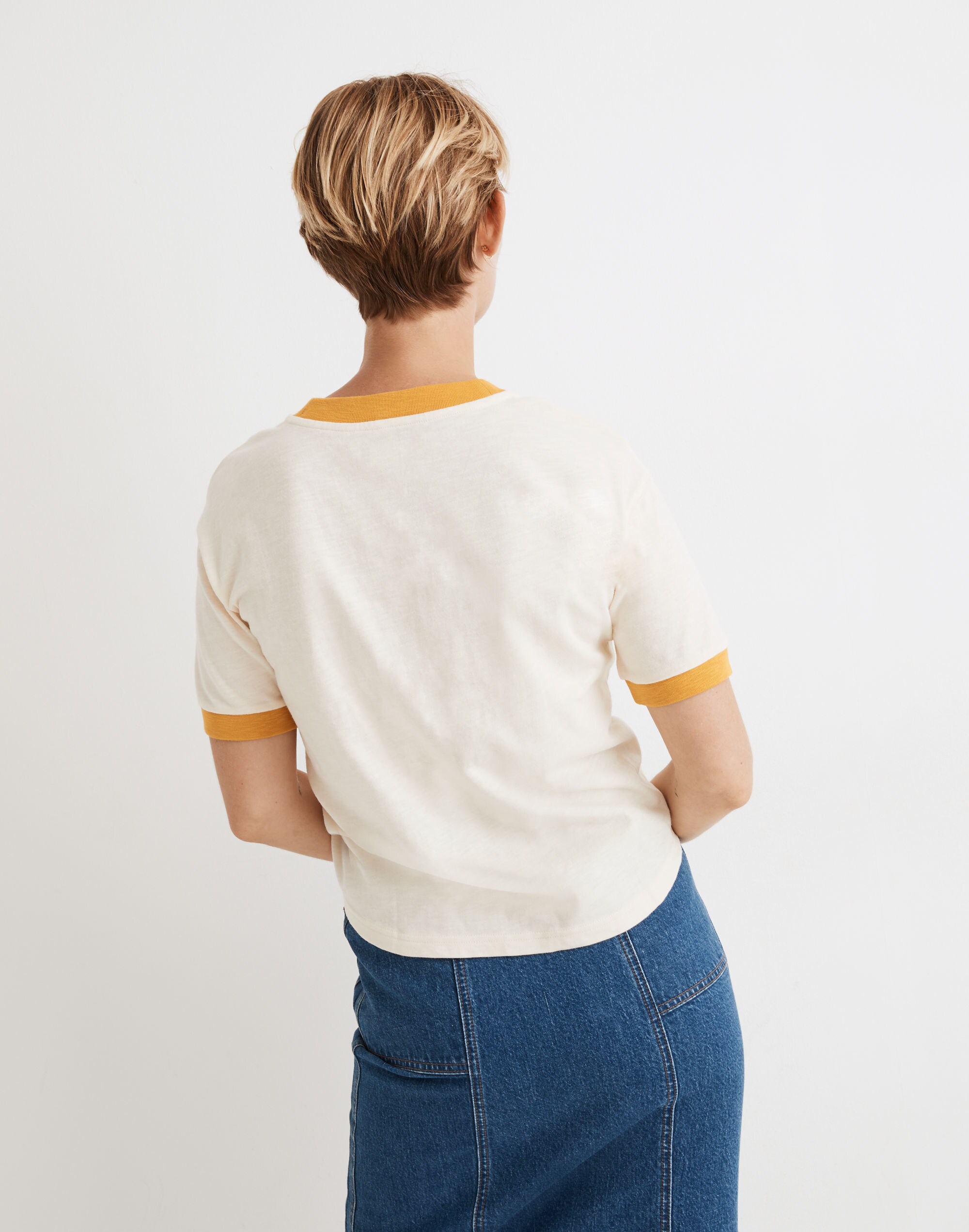 Ringer Everyday Crop Tee