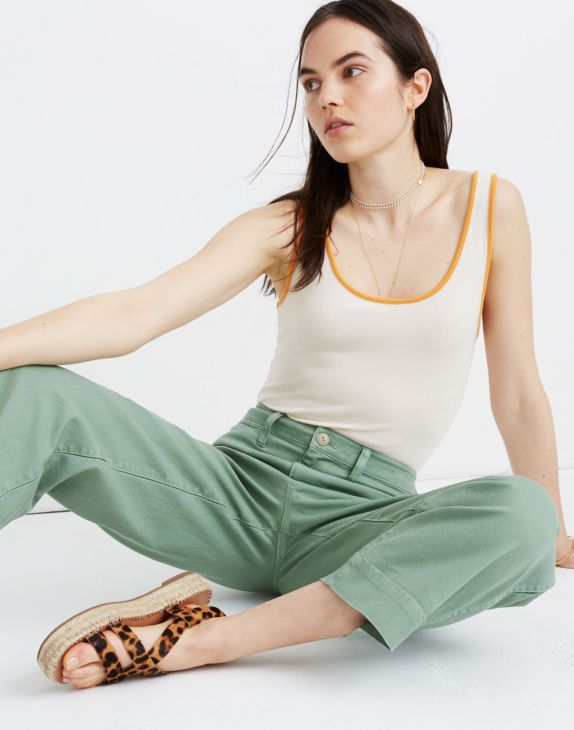 Ribbed Tank Thong Bodysuit