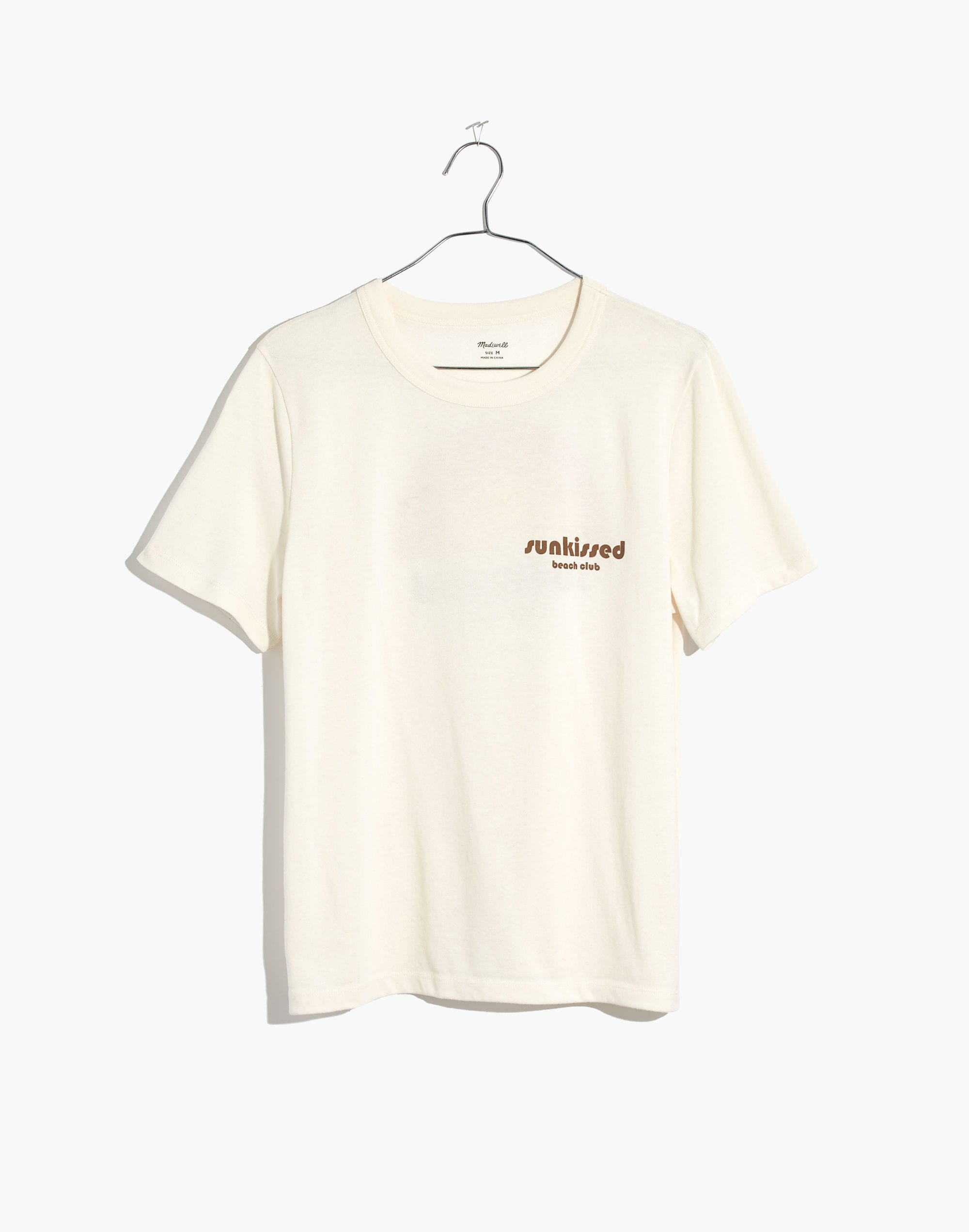 Sunkissed Beach Club Graphic Tomboy Tee