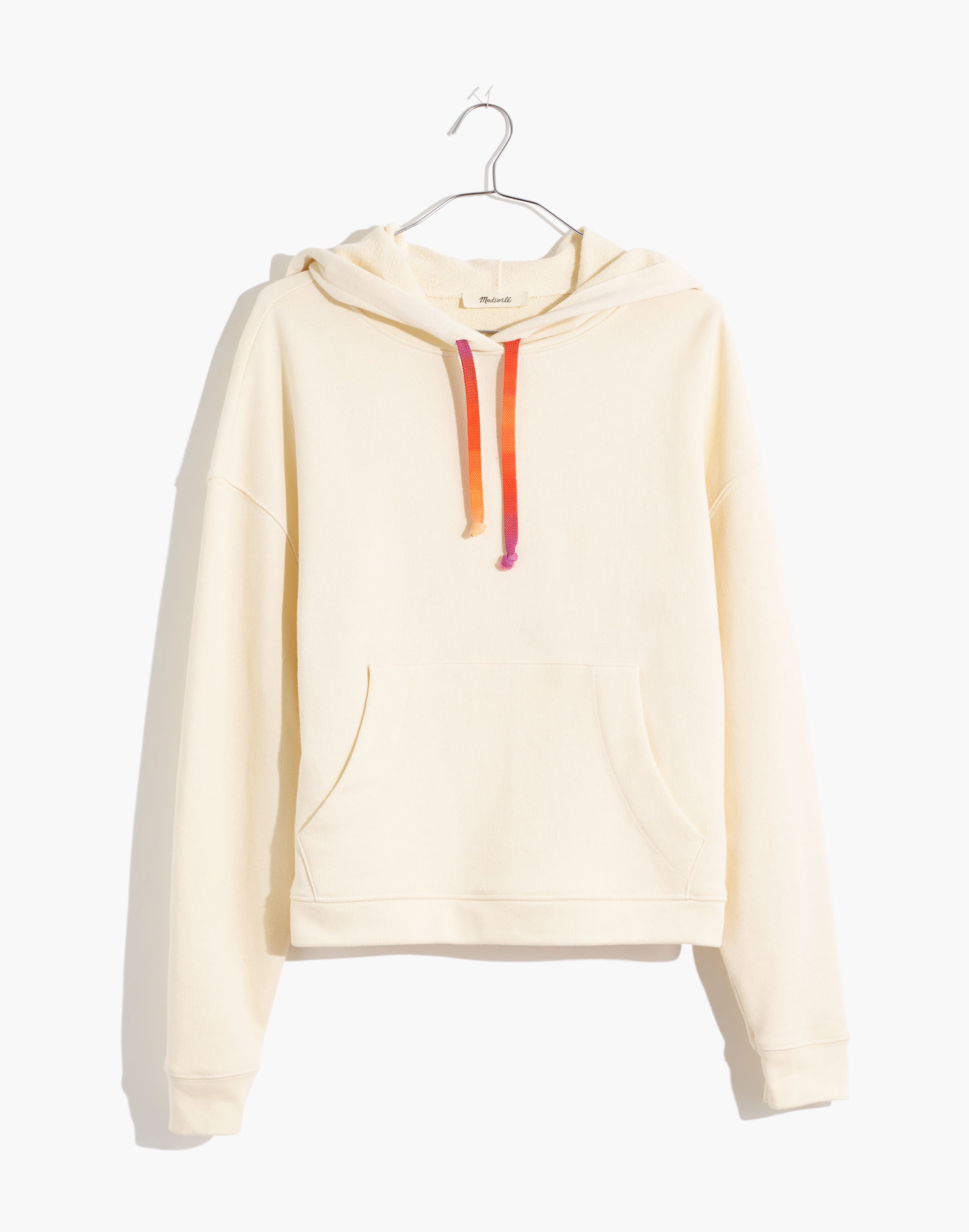 rainbow drawstring hoodie sweatshirt