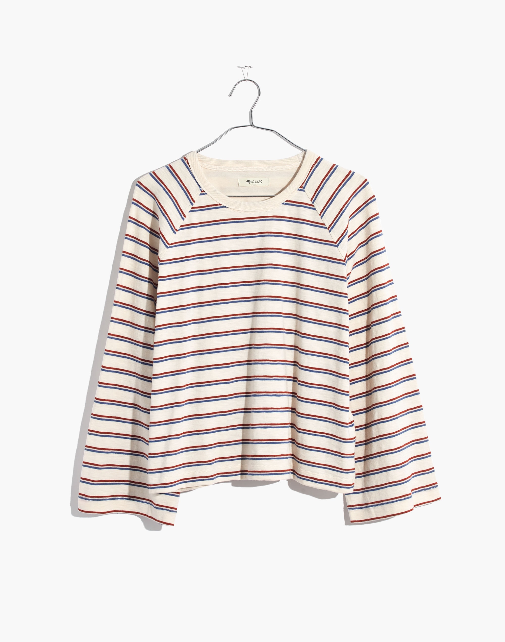 Striped Wide-Sleeve Tee