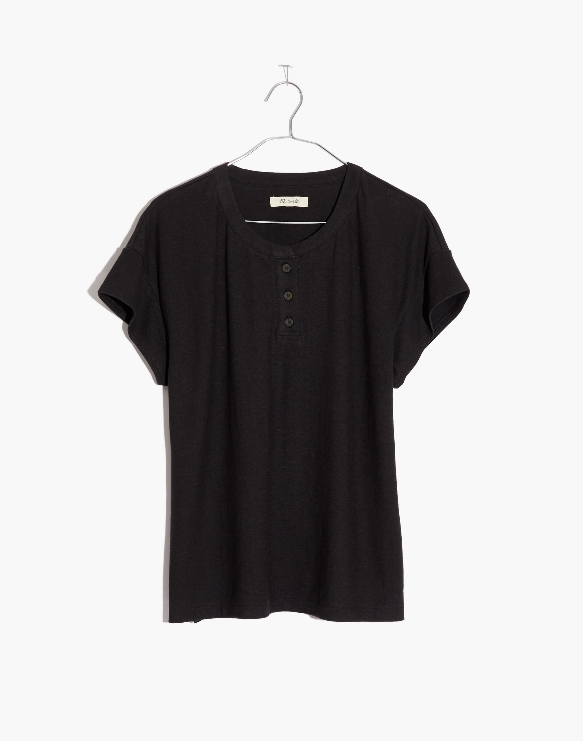 Hemp-Cotton Brother Henley Tee