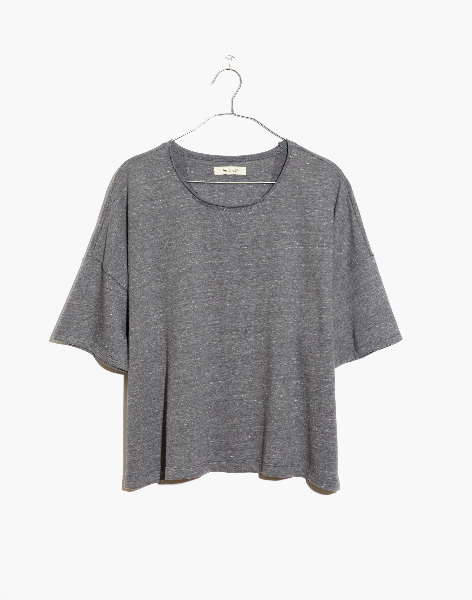 Marled Sweatshirt Tee