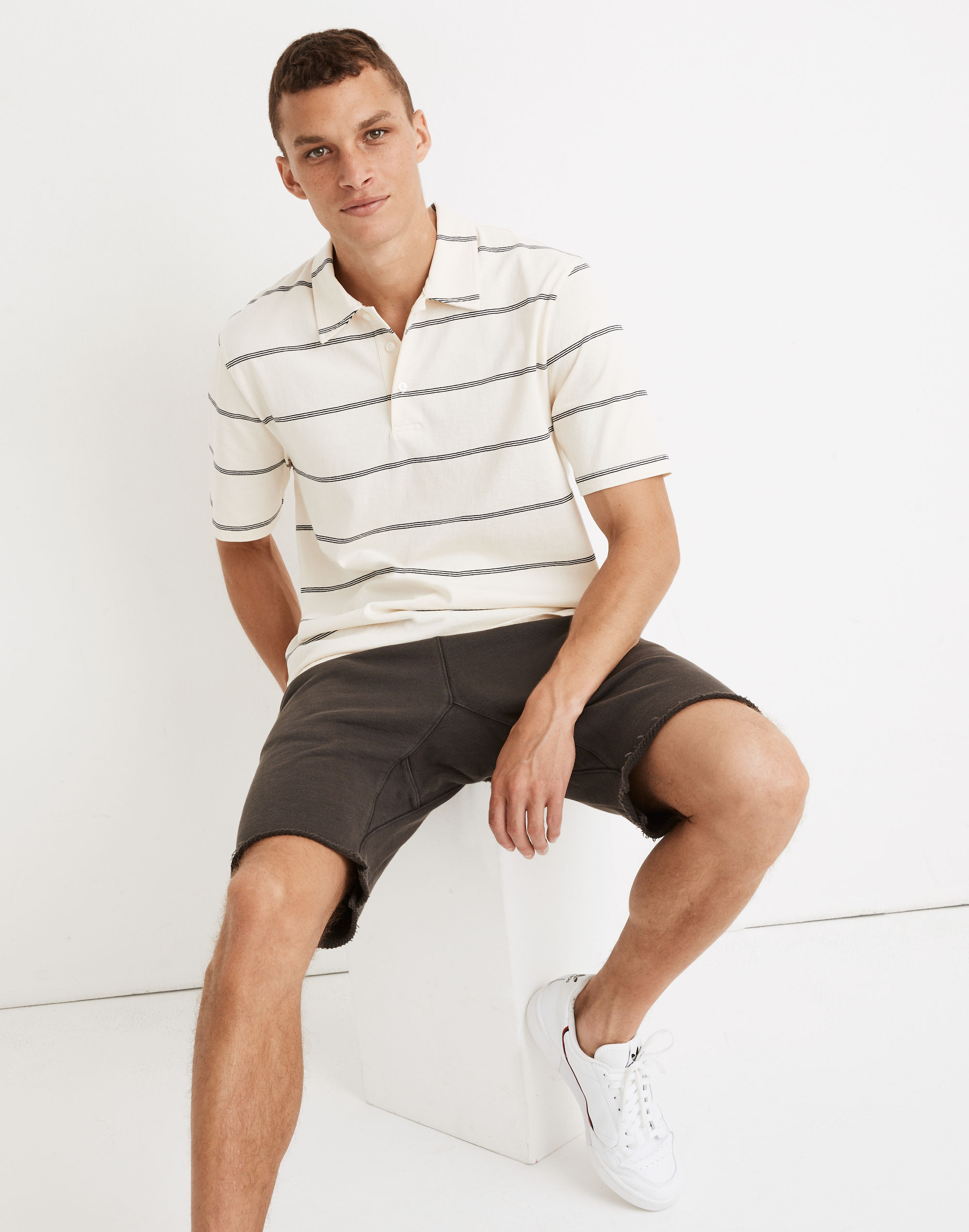 Polo Shirt in Bergess Stripe