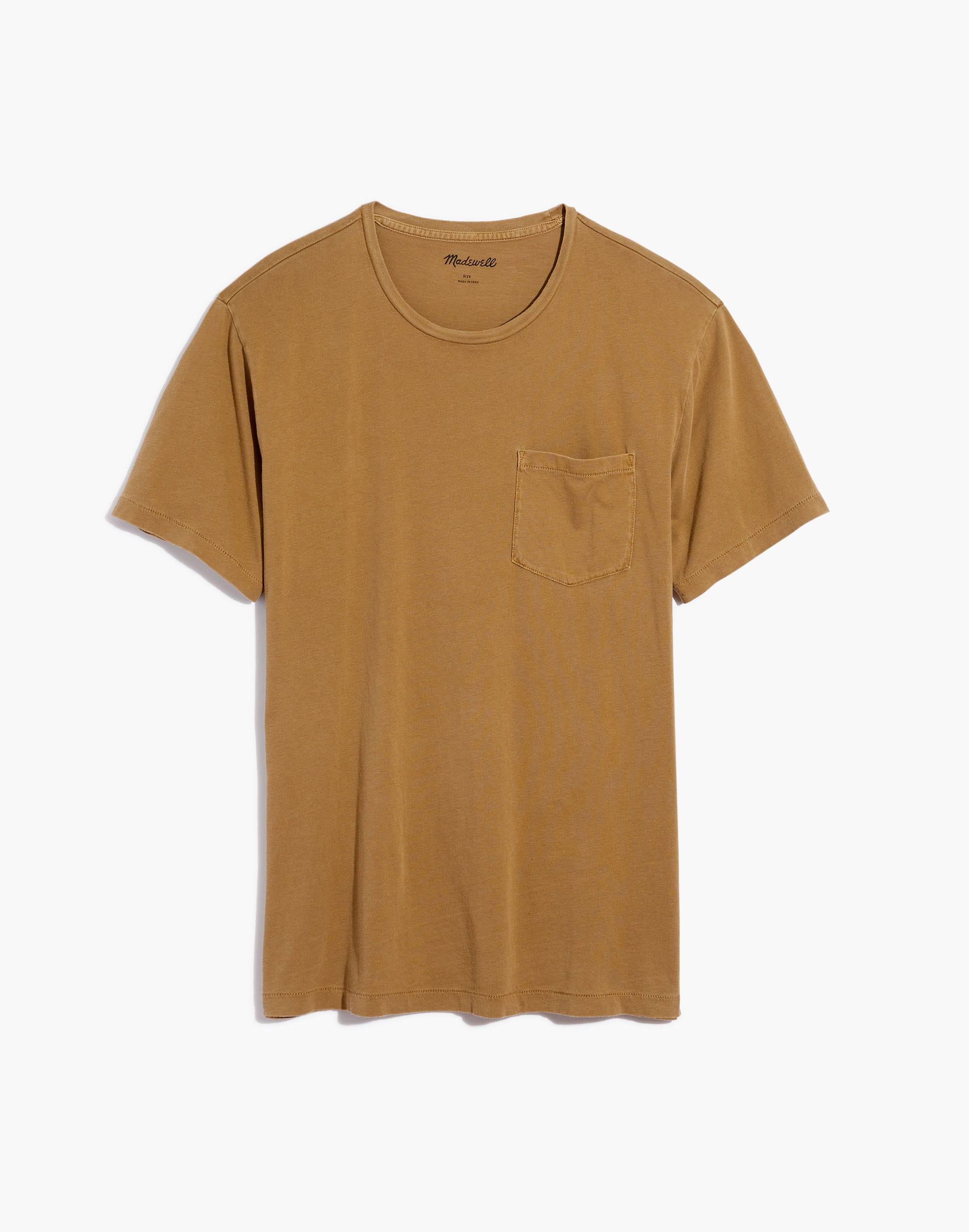 Pima Low-Key Pocket Tee