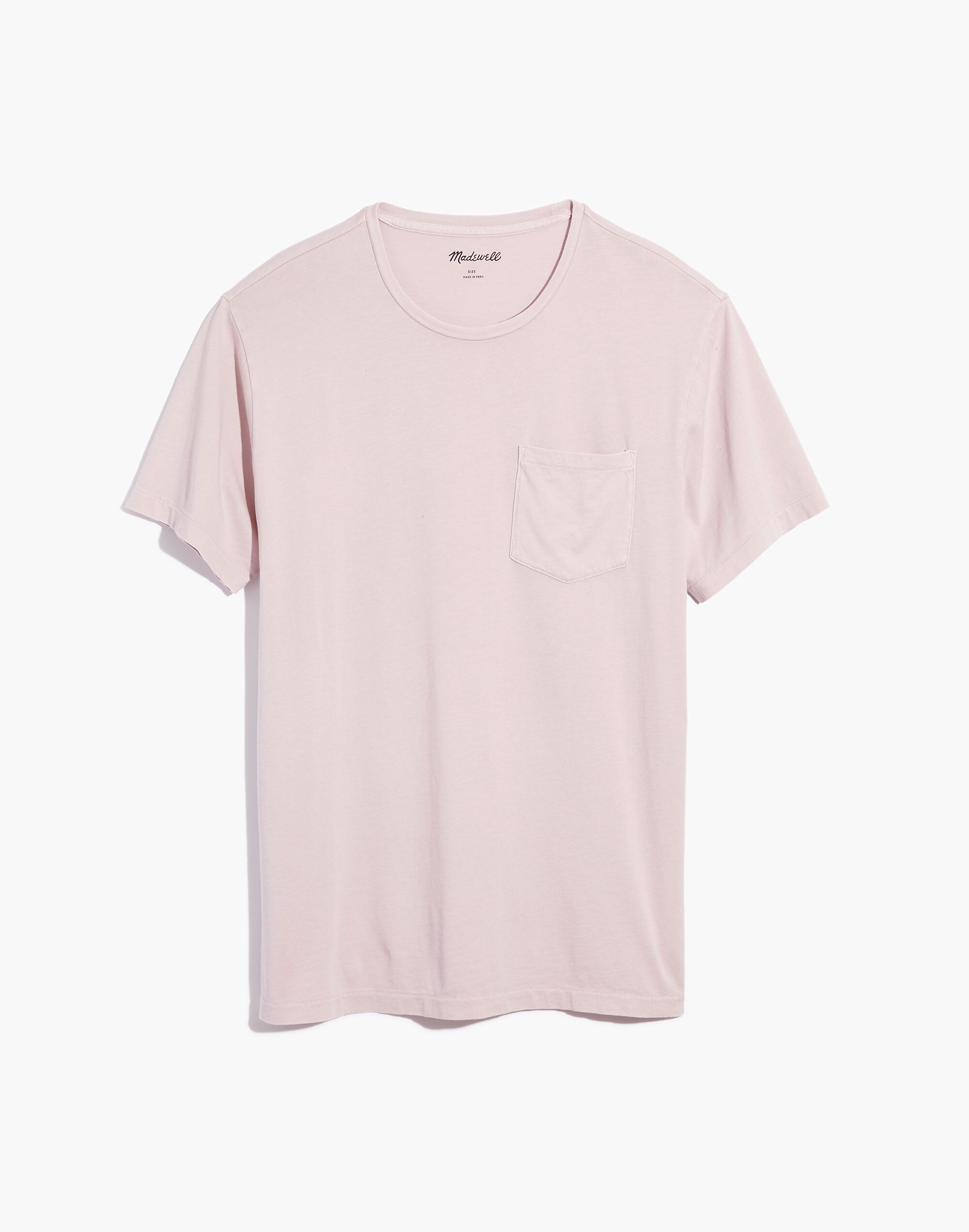 Pima Low-Key Pocket Tee