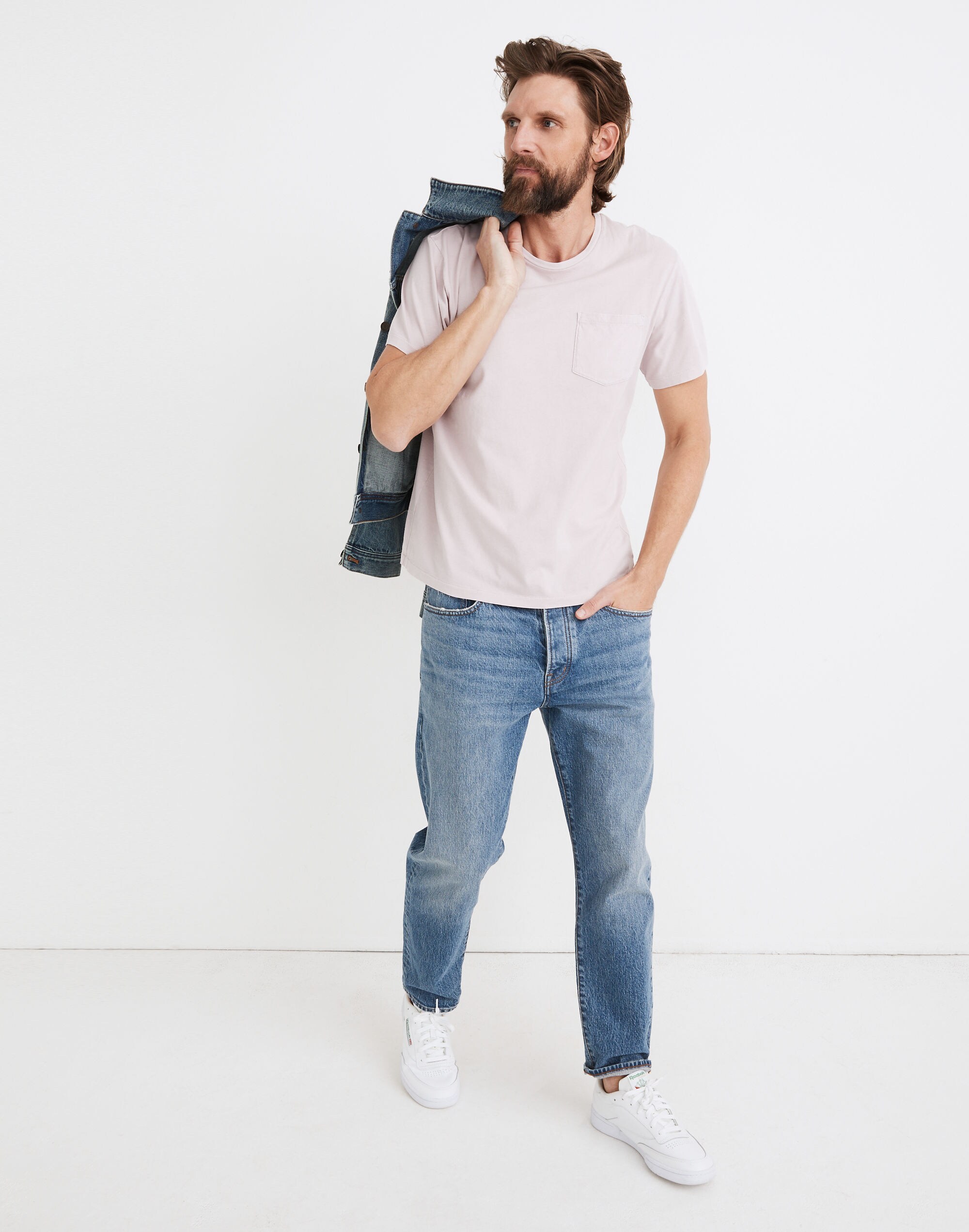 Pima Low-Key Pocket Tee