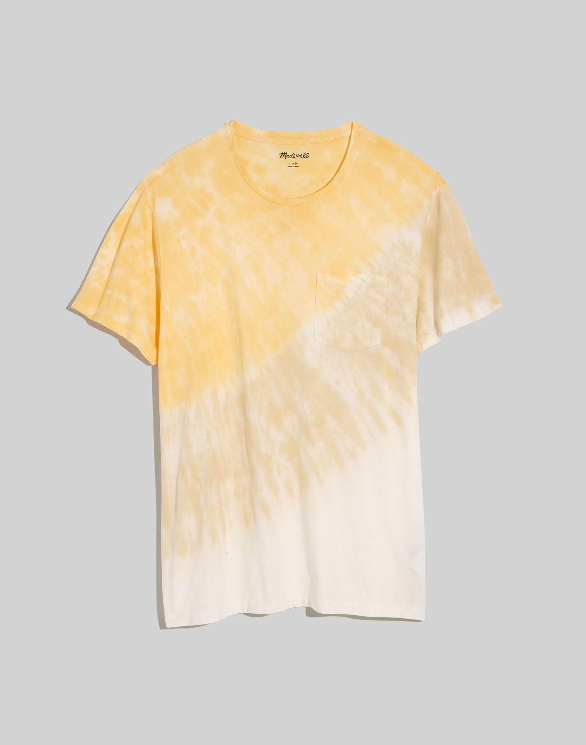Pima Low-Key Pocket Tee in Tie-Dye