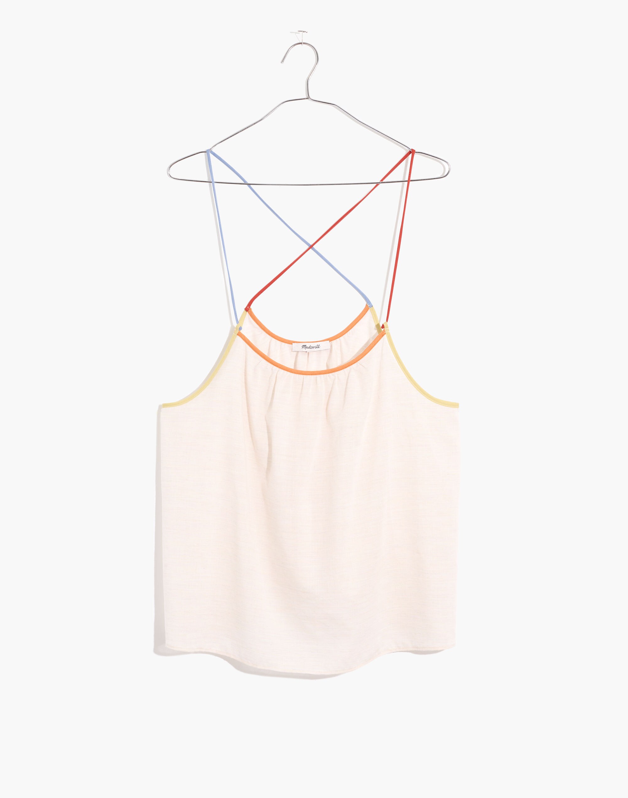 Strappy Colorblock Pajama Top