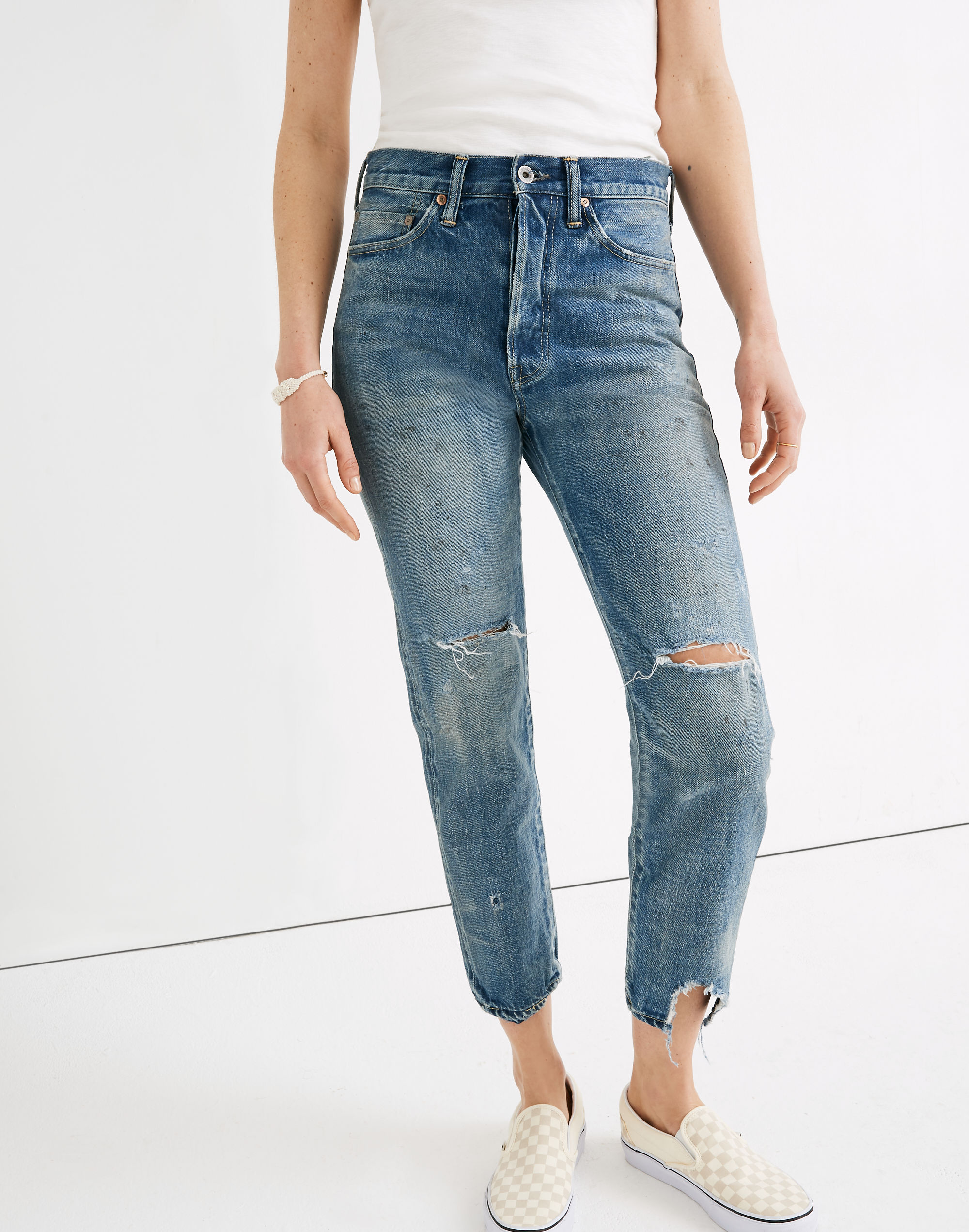 Chimala&reg; Selvedge Denim Narrow Tapered Cut Jeans