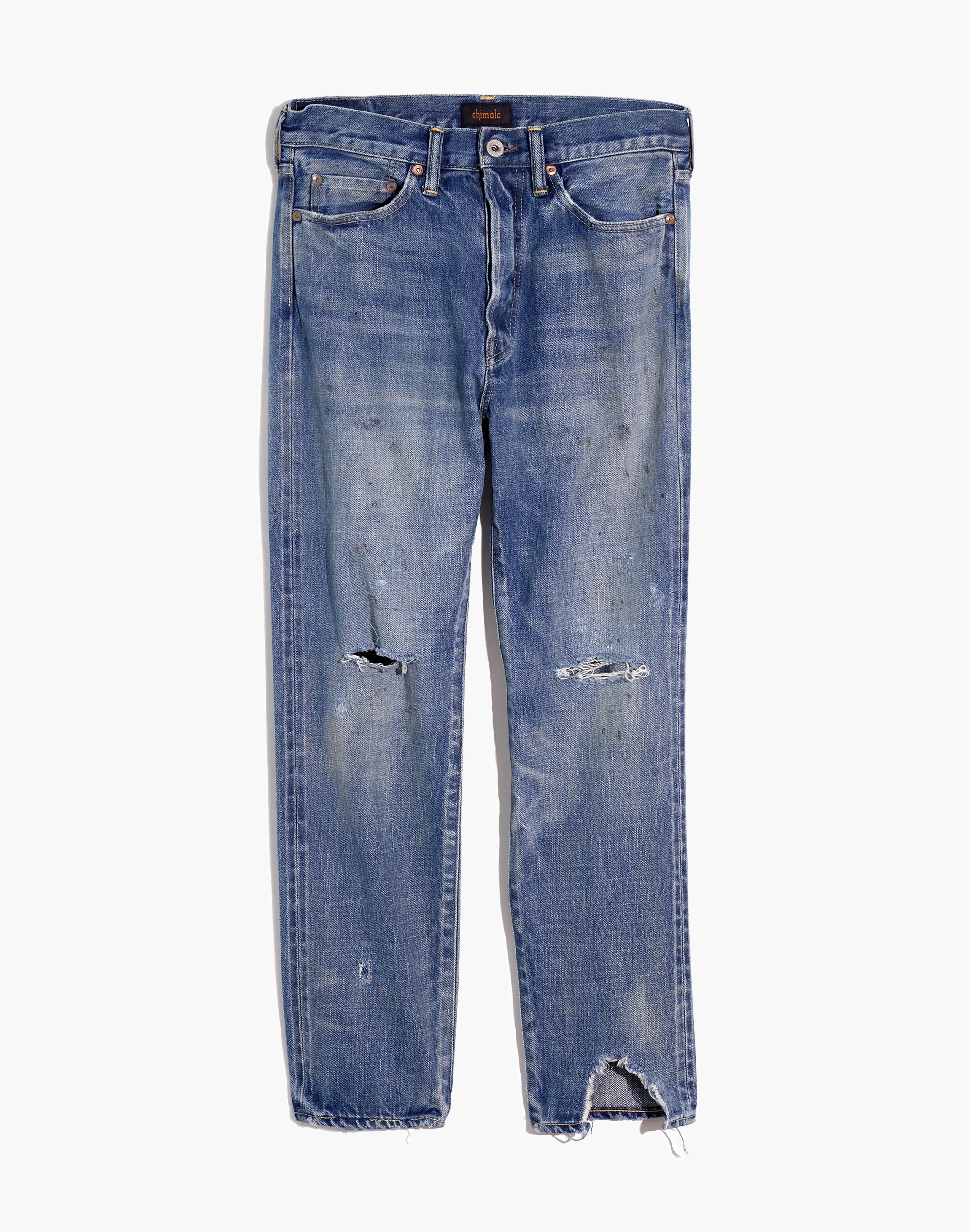 Chimala® Selvedge Denim Narrow Tapered Cut Jeans