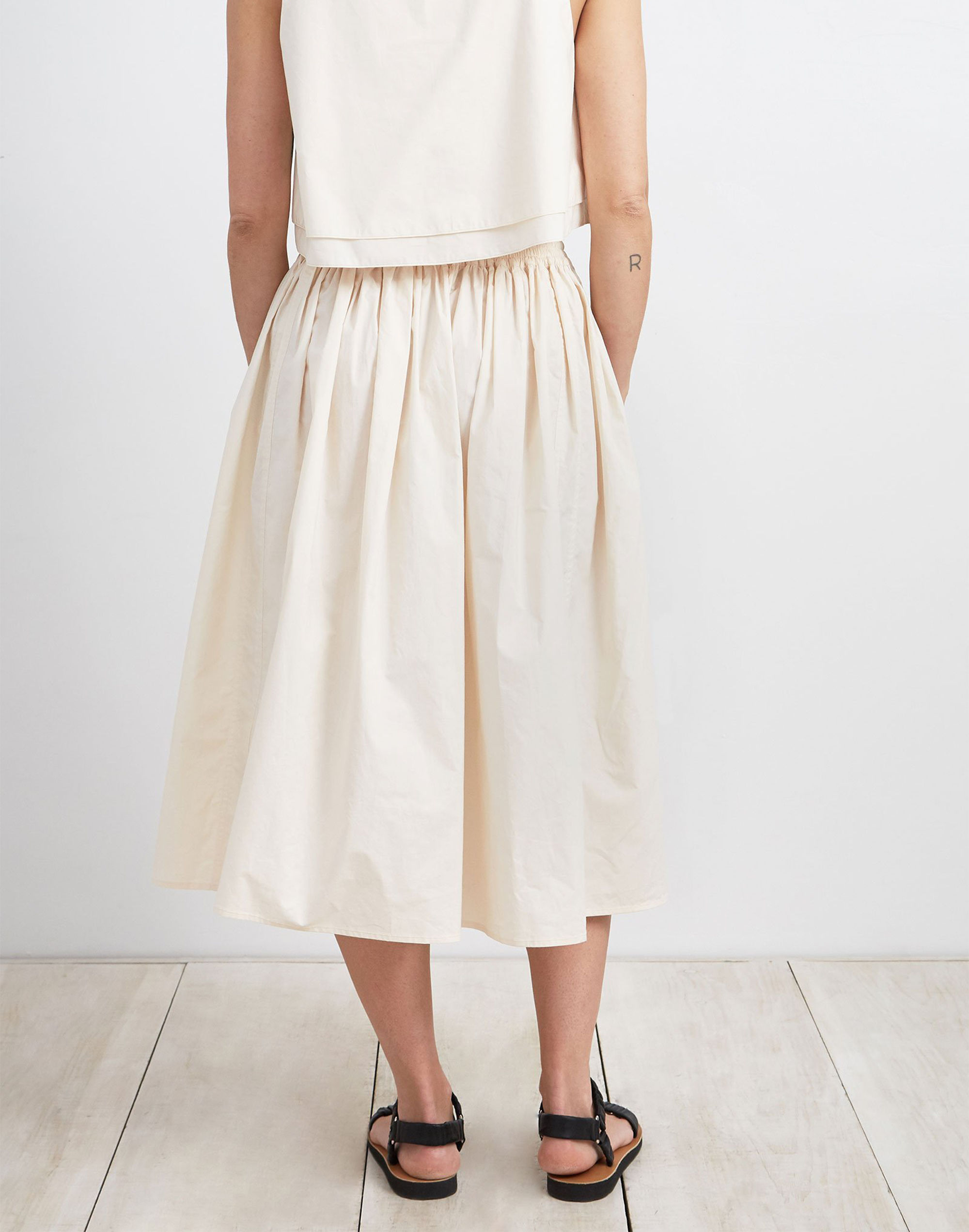 Apiece Apart&trade; Wabi Sabi Midi Skirt