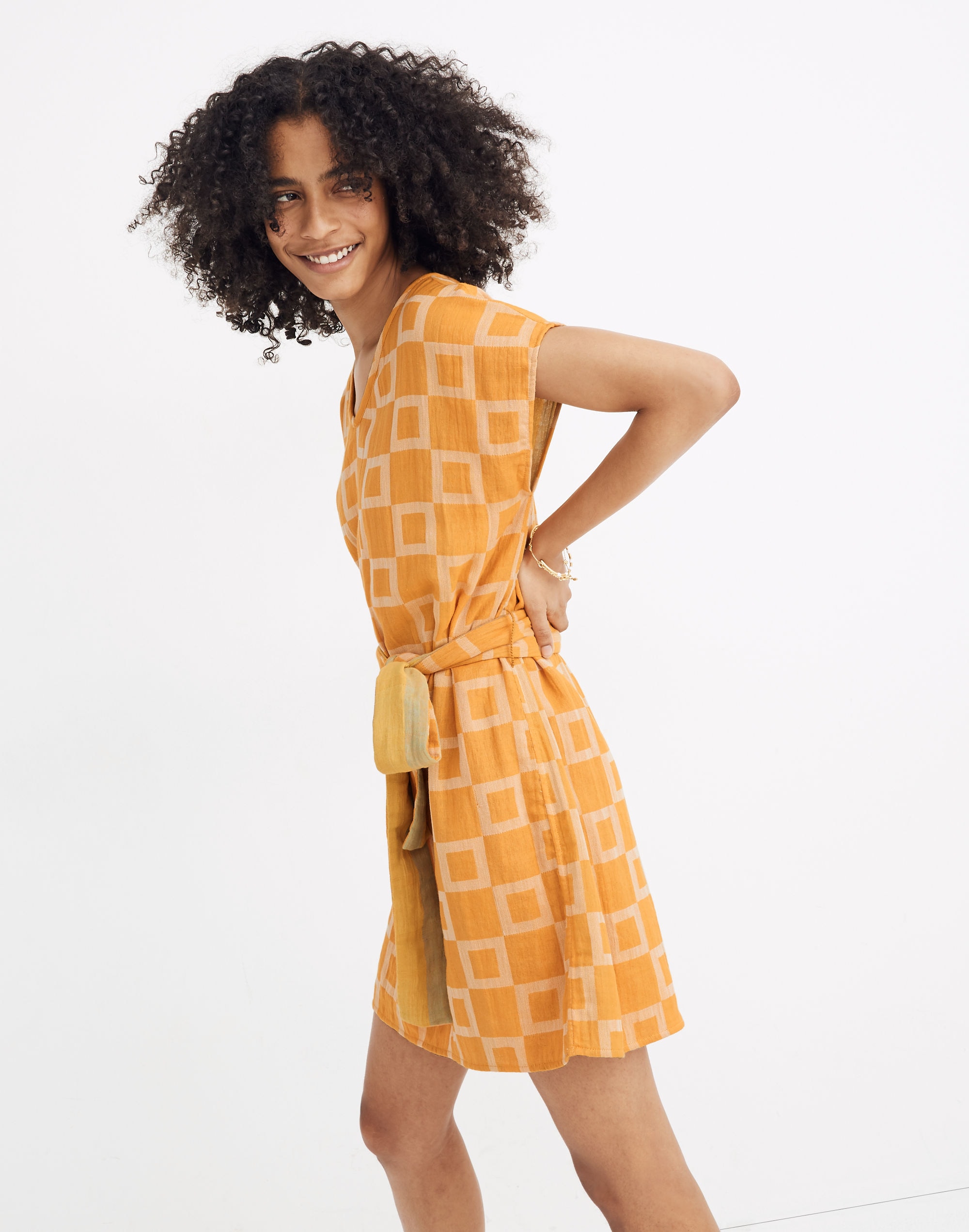 Ace&amp;Jig&trade; Olive Shift Dress