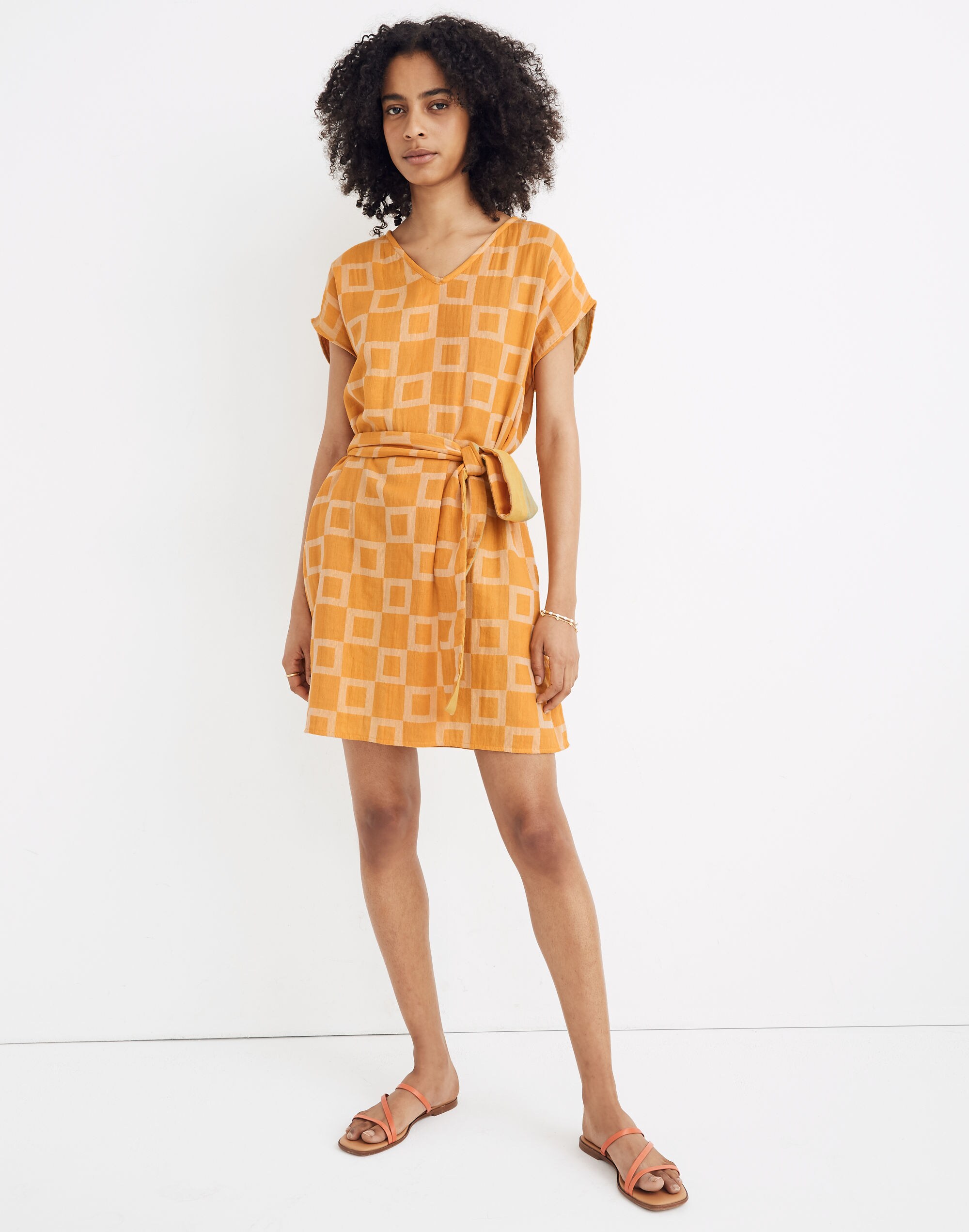 Ace&amp;Jig&trade; Olive Shift Dress