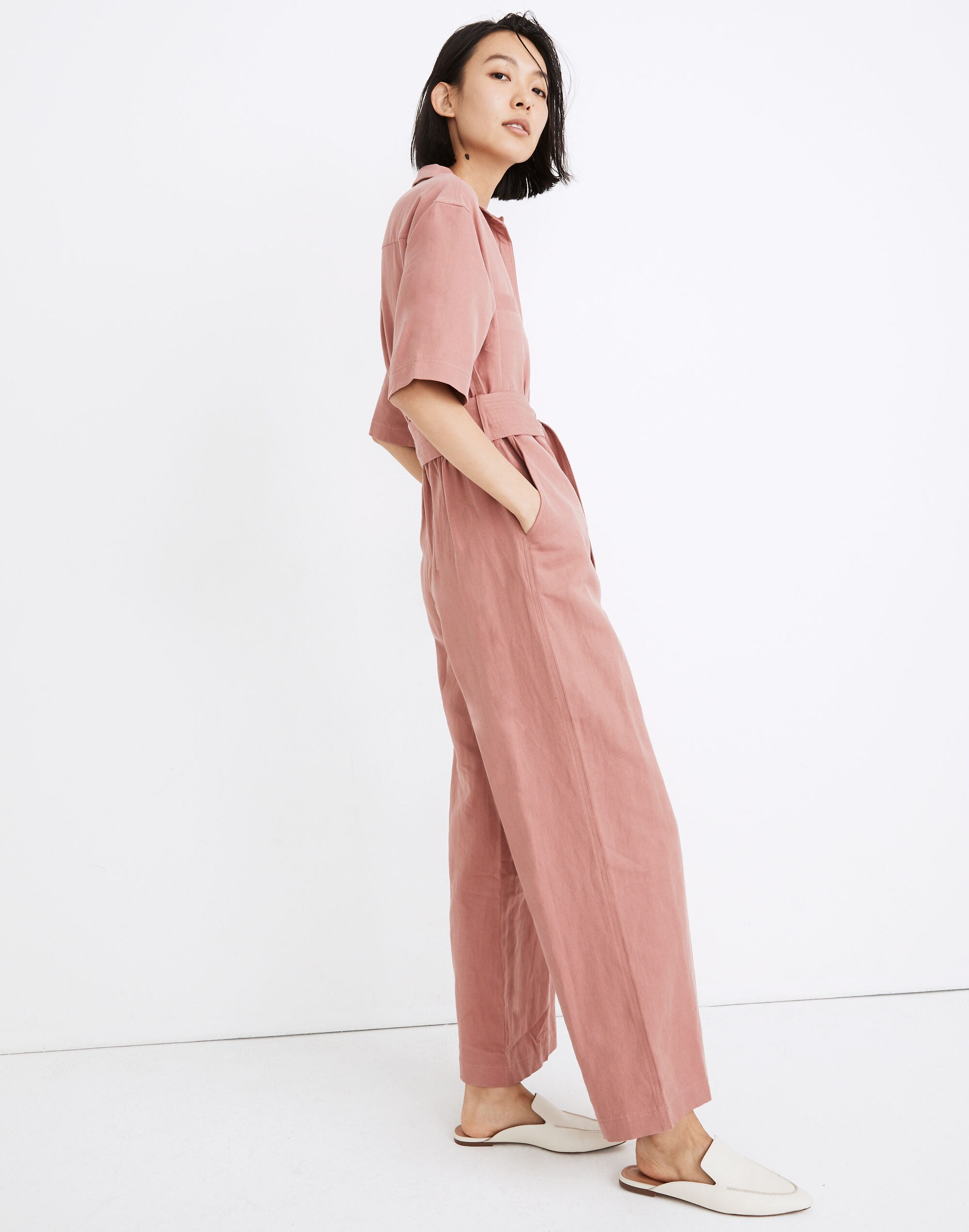 Apiece Apart&trade; Sveta Wide-Leg Jumpsuit