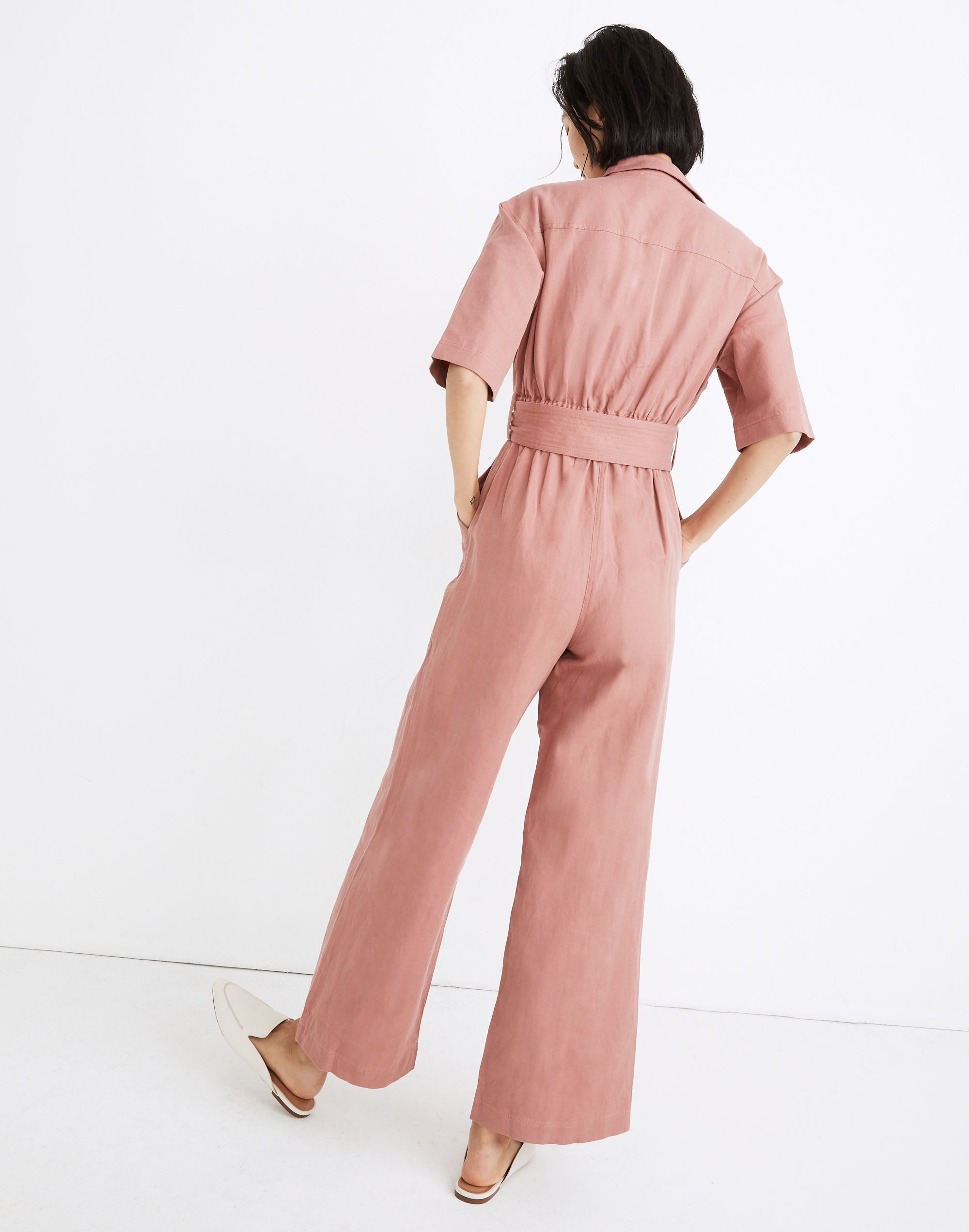 Apiece Apart&trade; Sveta Wide-Leg Jumpsuit
