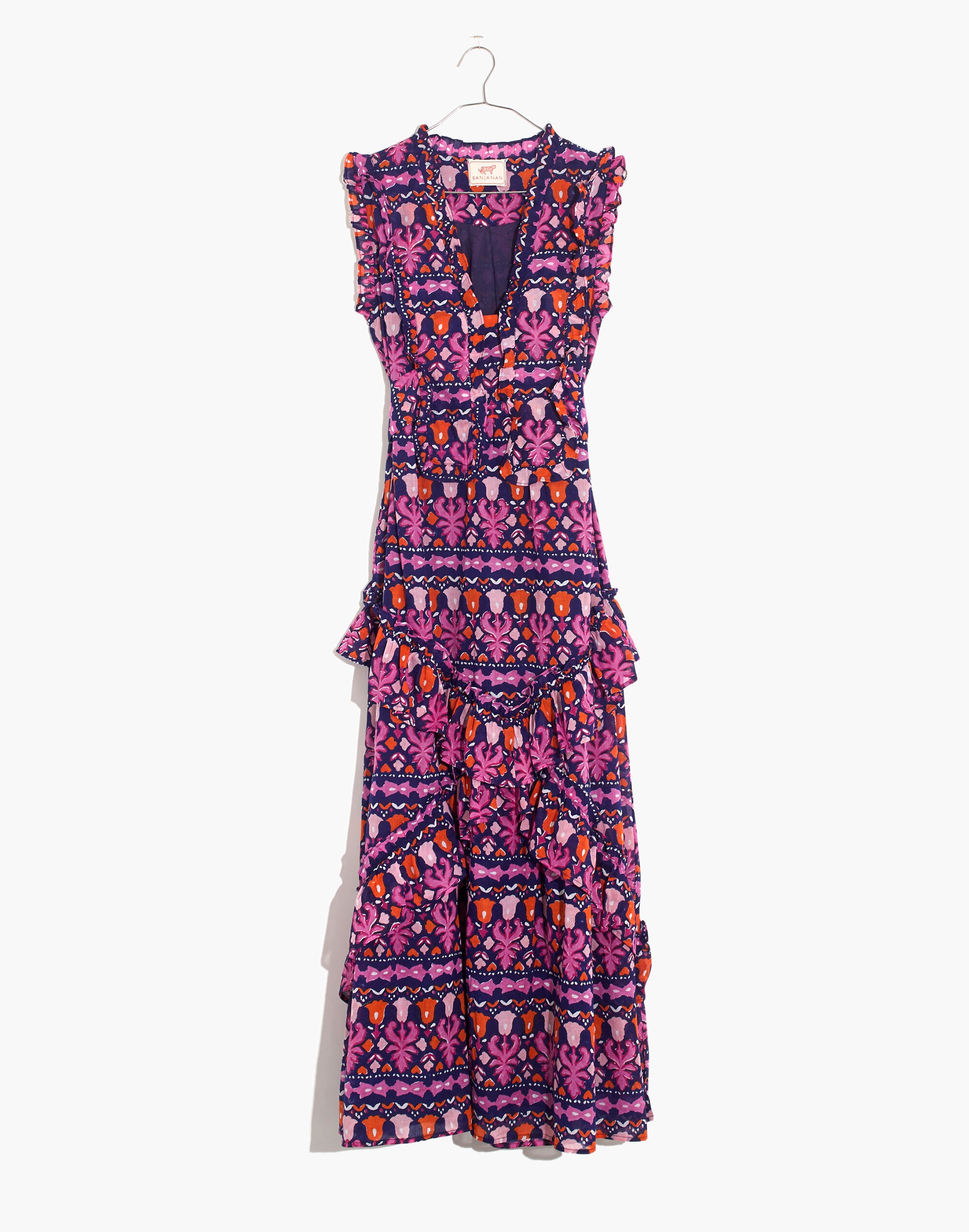 Banjanan Donna Ruffle Maxi Dress