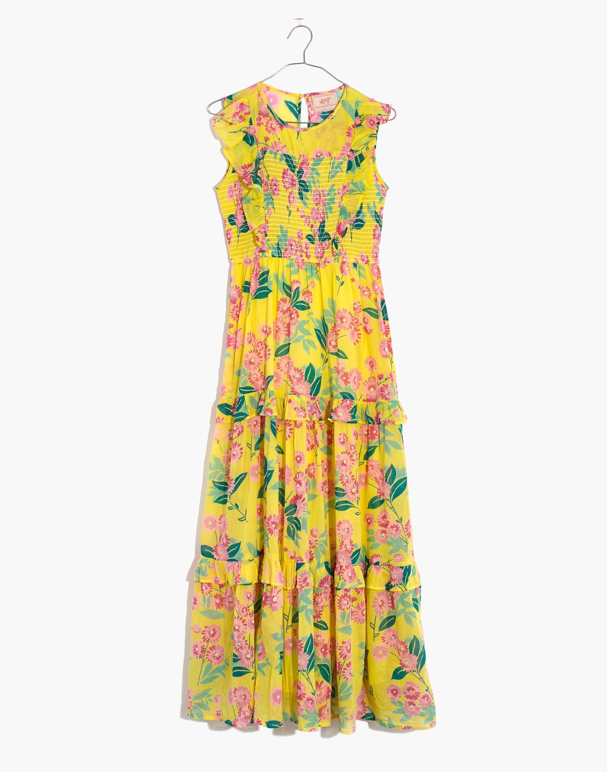 Banjanan Iris Smocked Midi Dress