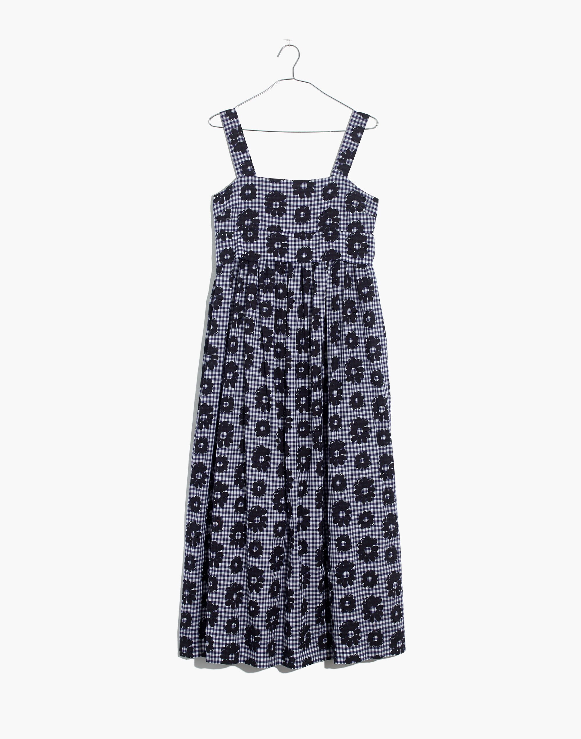 WHIT&reg; Floral Gingham Dress