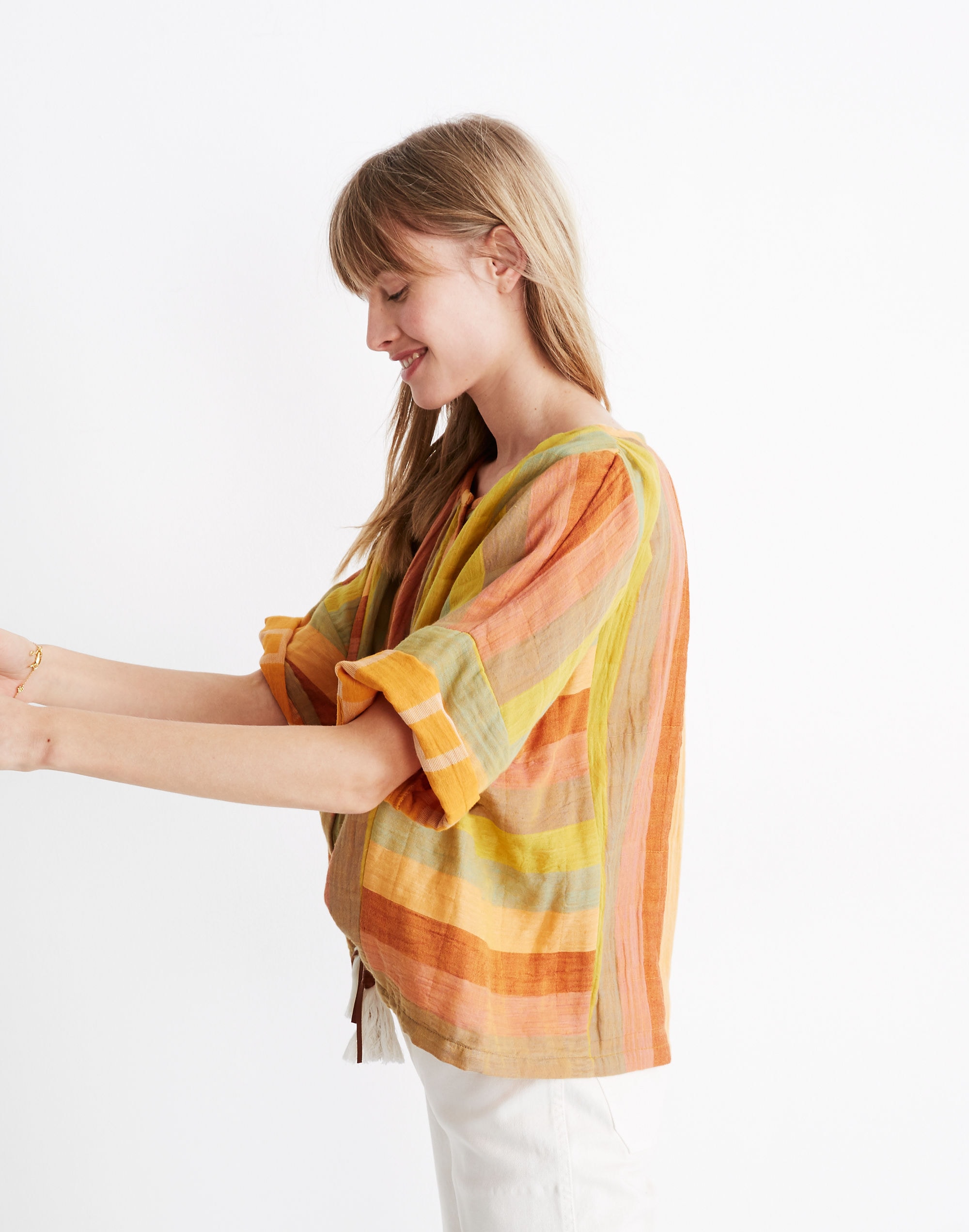 Ace&amp;Jig&trade; Rainbow Claude Top