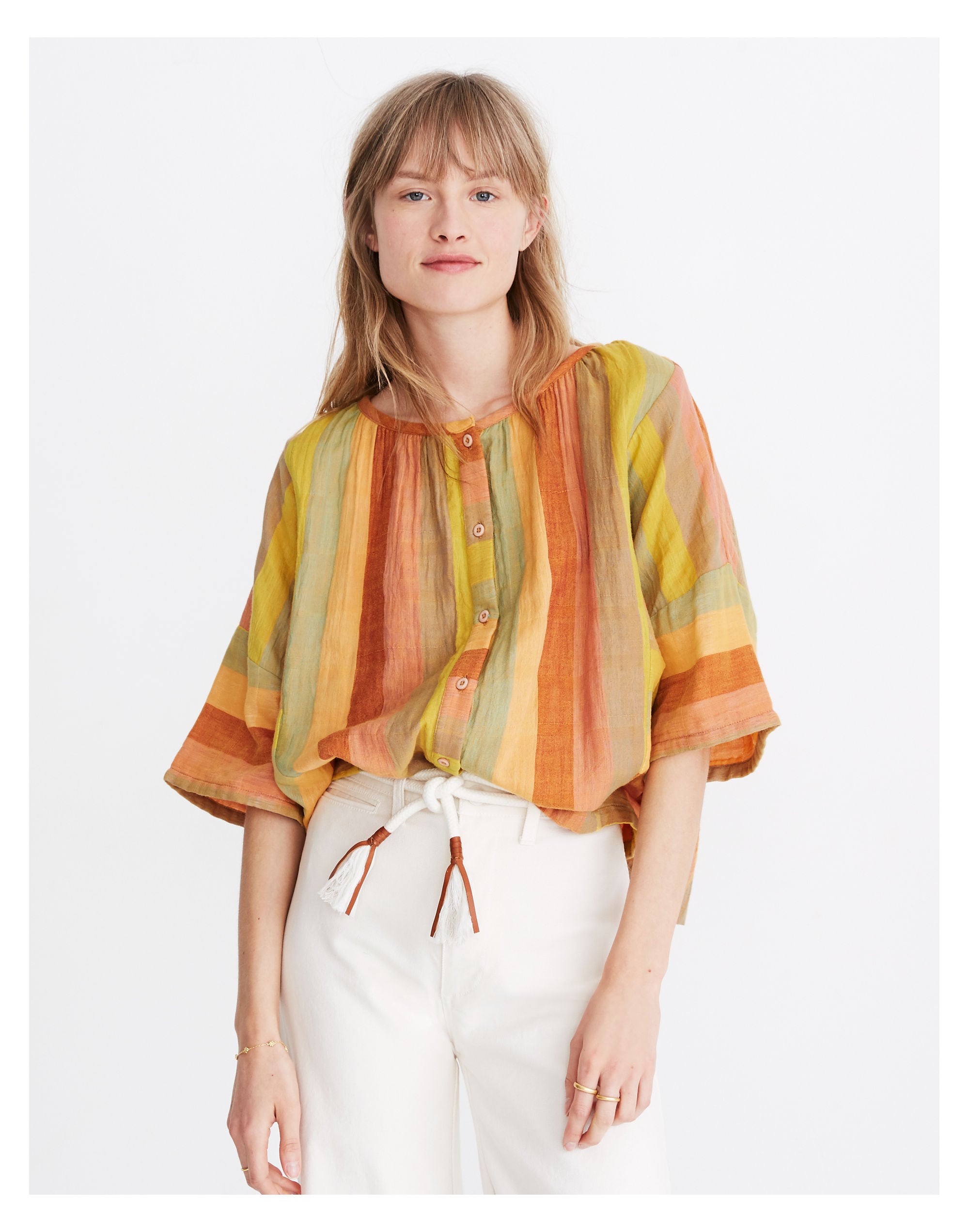 Ace&amp;Jig&trade; Rainbow Claude Top