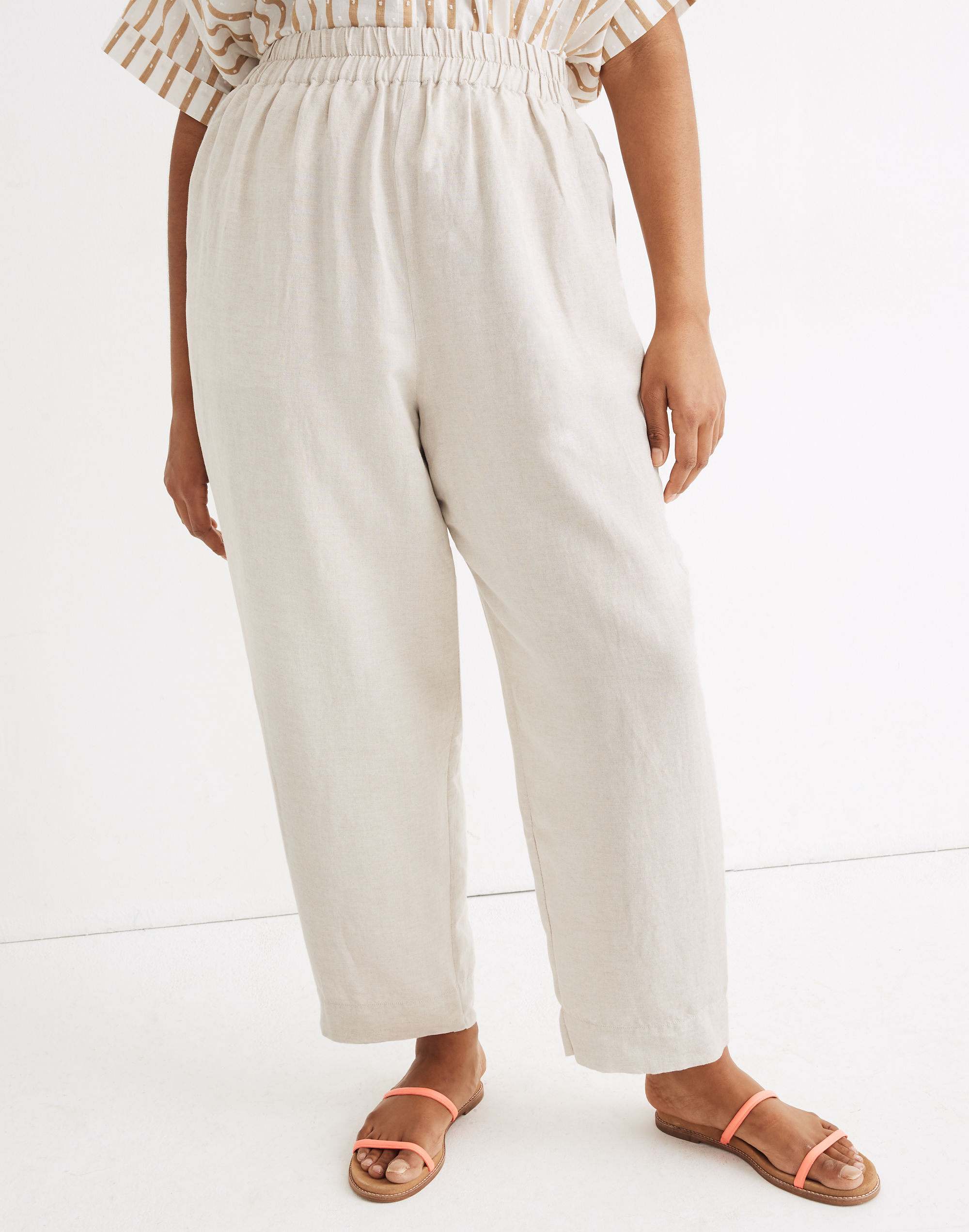 Petite Tapered Huston Pull-On Crop Pants