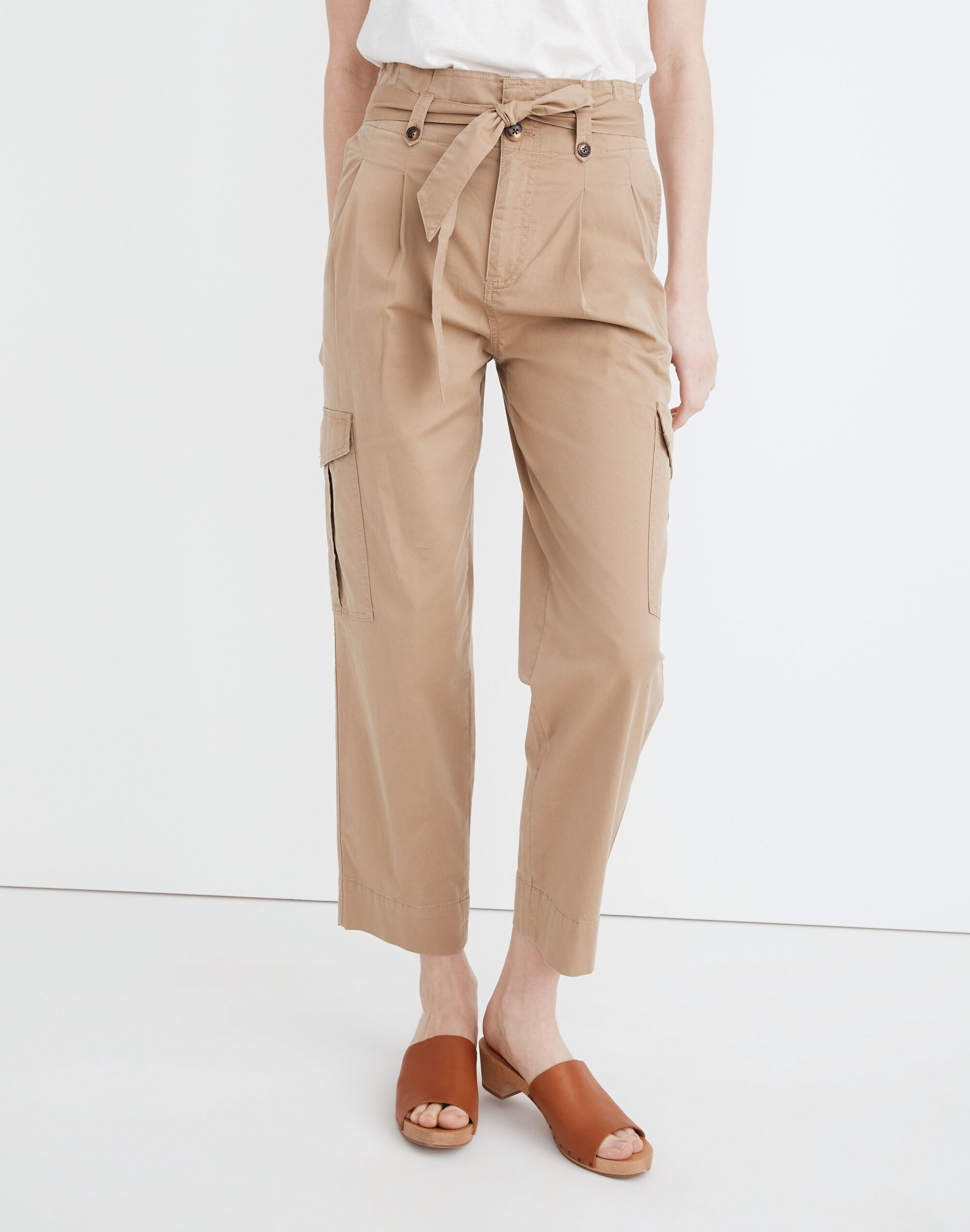 Cargo Paperbag Pants