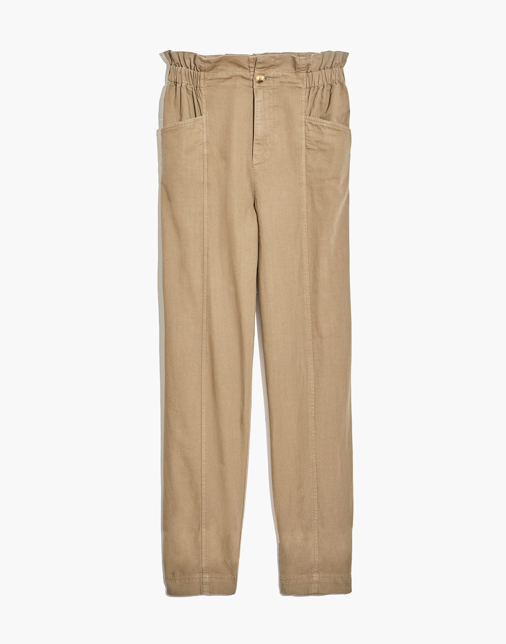 Pull-On Paperbag Pants