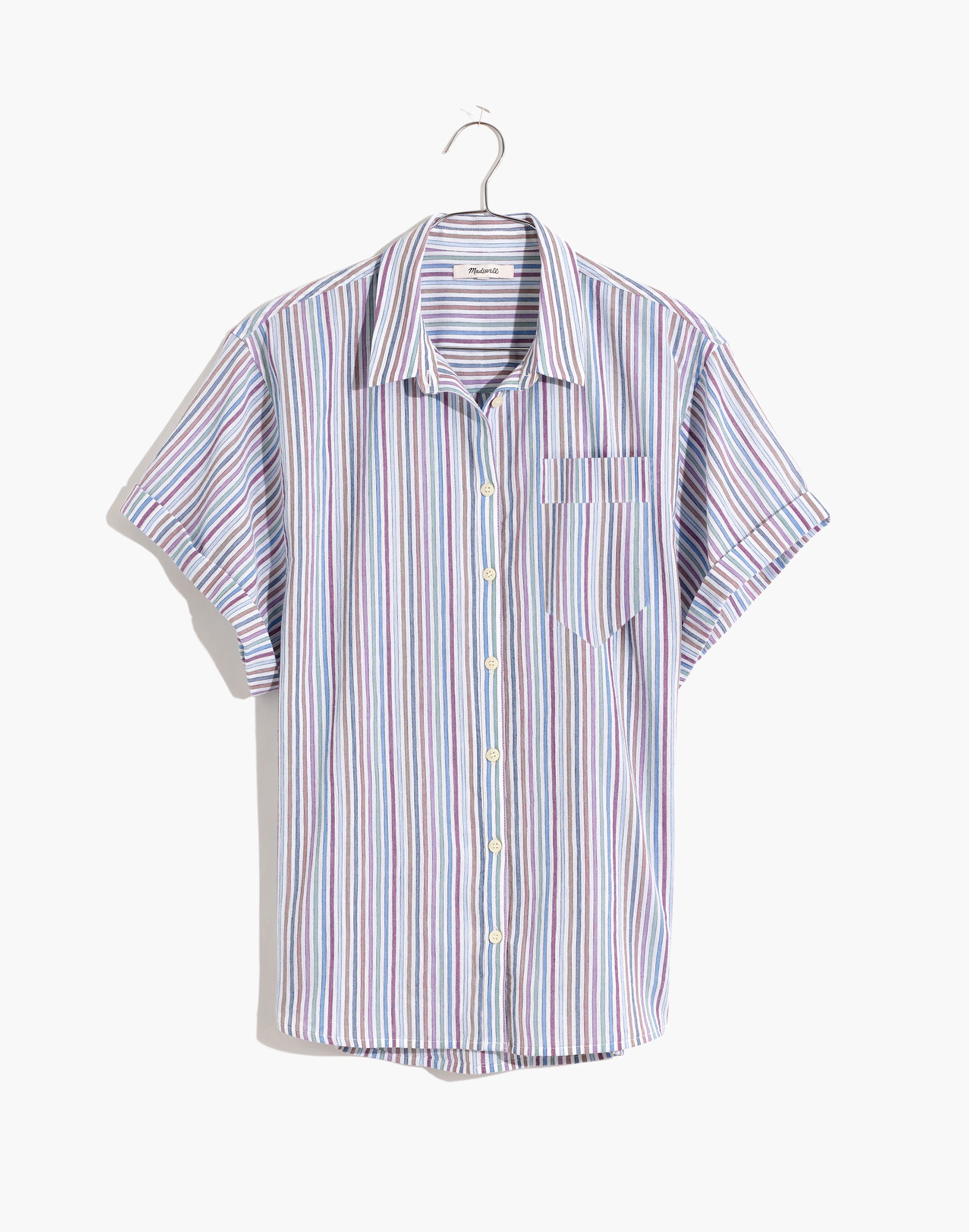 Chronicle Shirt in Rainbow Stripe