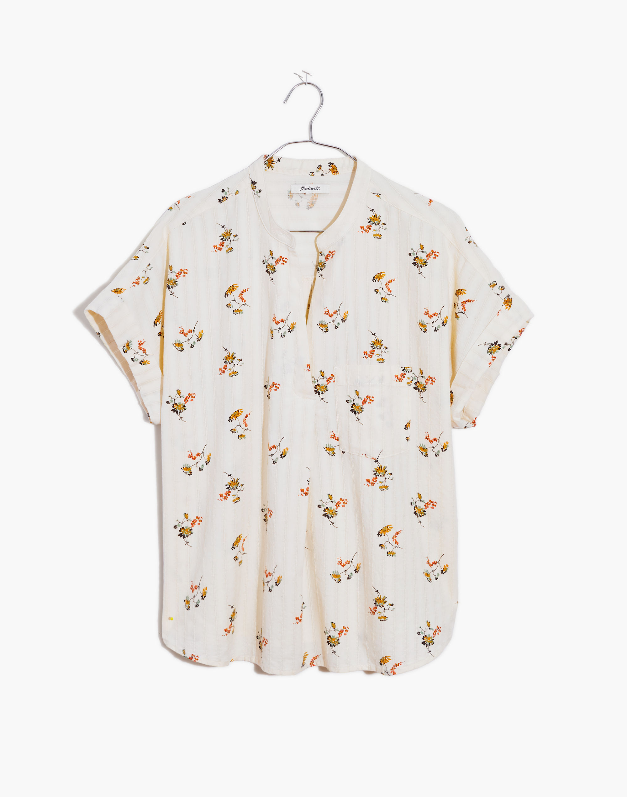 Bower Popover Shirt in Marseille Daisies