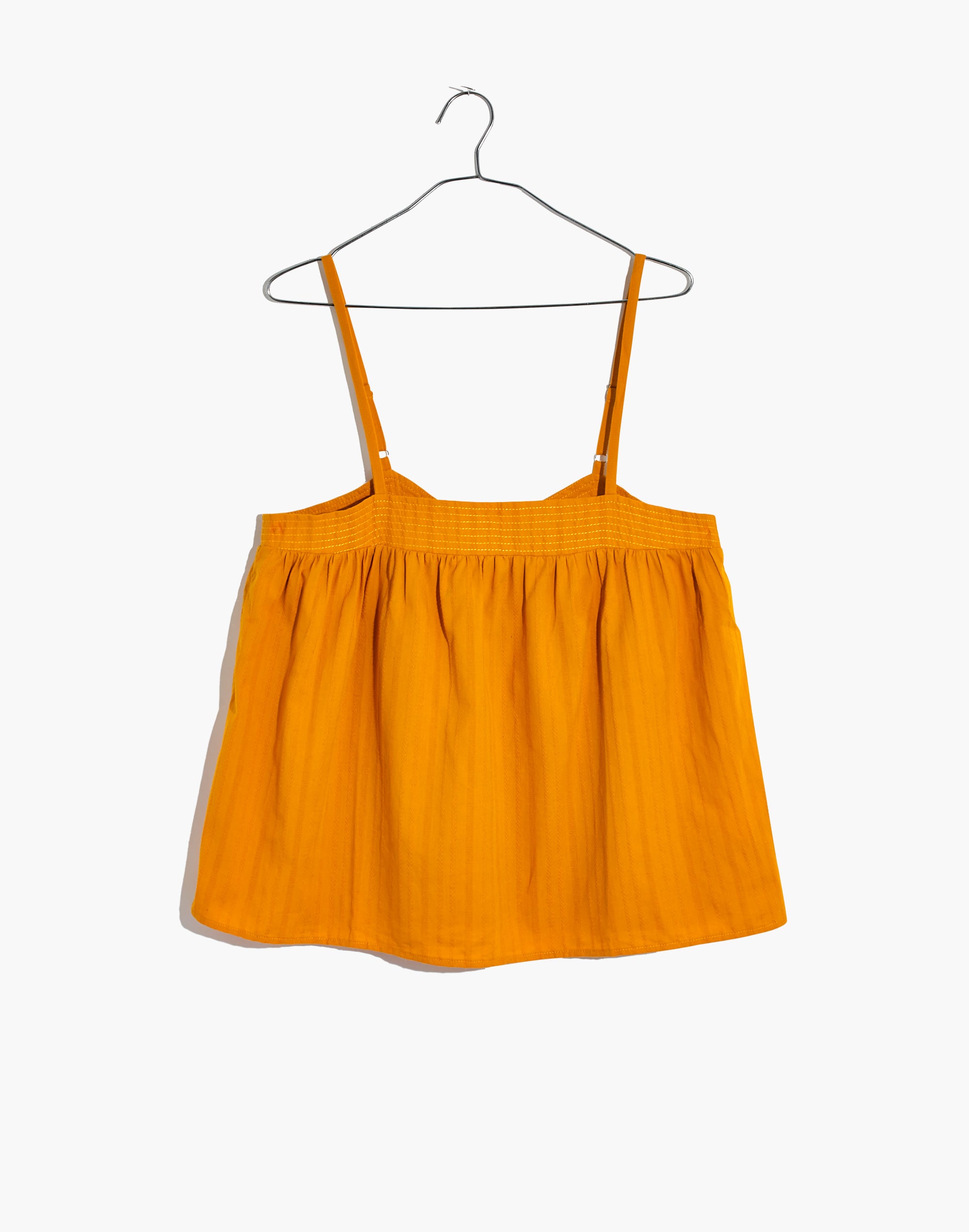 Stitched Swing Tank Top in Textured Stripe