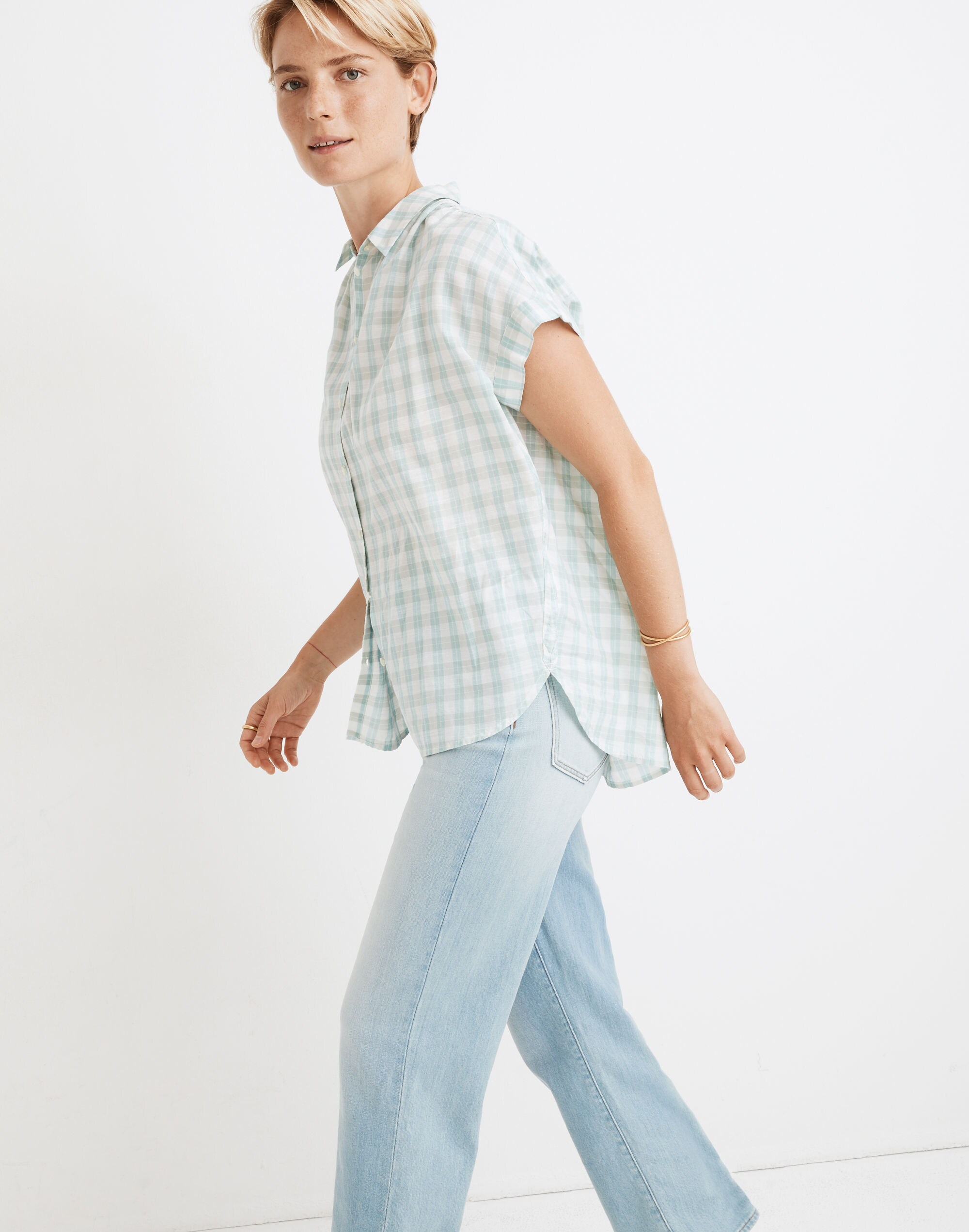 Central Shirt in Brantley Plaid