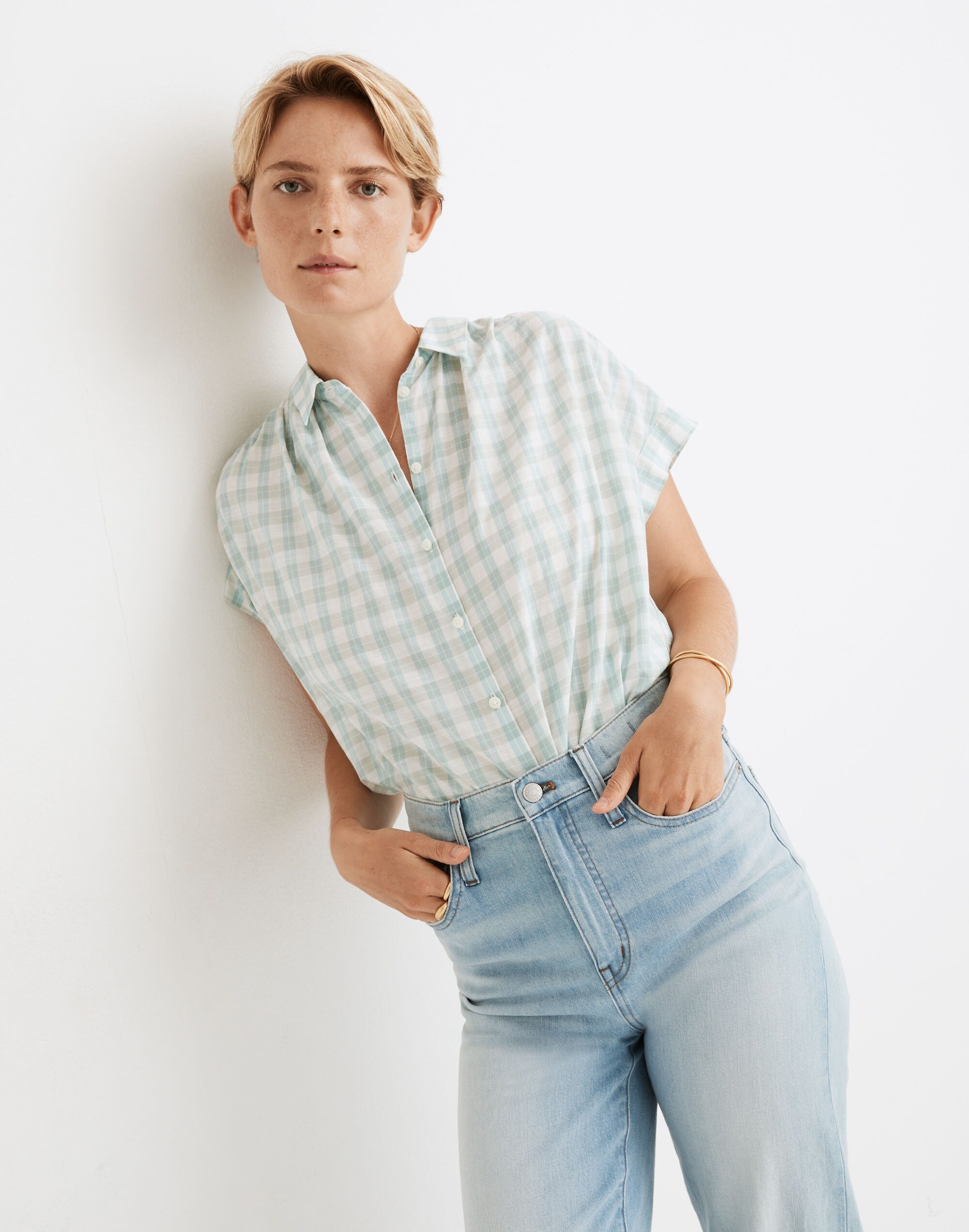 Central Shirt in Brantley Plaid